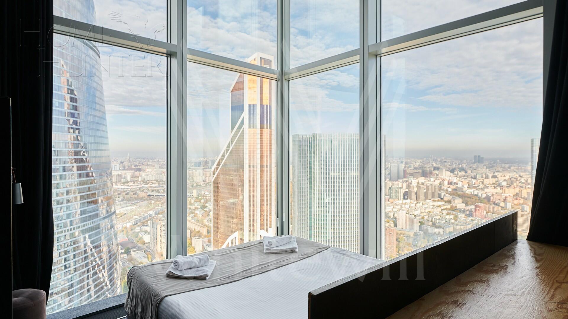 10-КОМН. АПАРТАМЕНТЫ С ОТДЕЛКОЙ 233.7 М² НА 67 ЭТАЖЕ