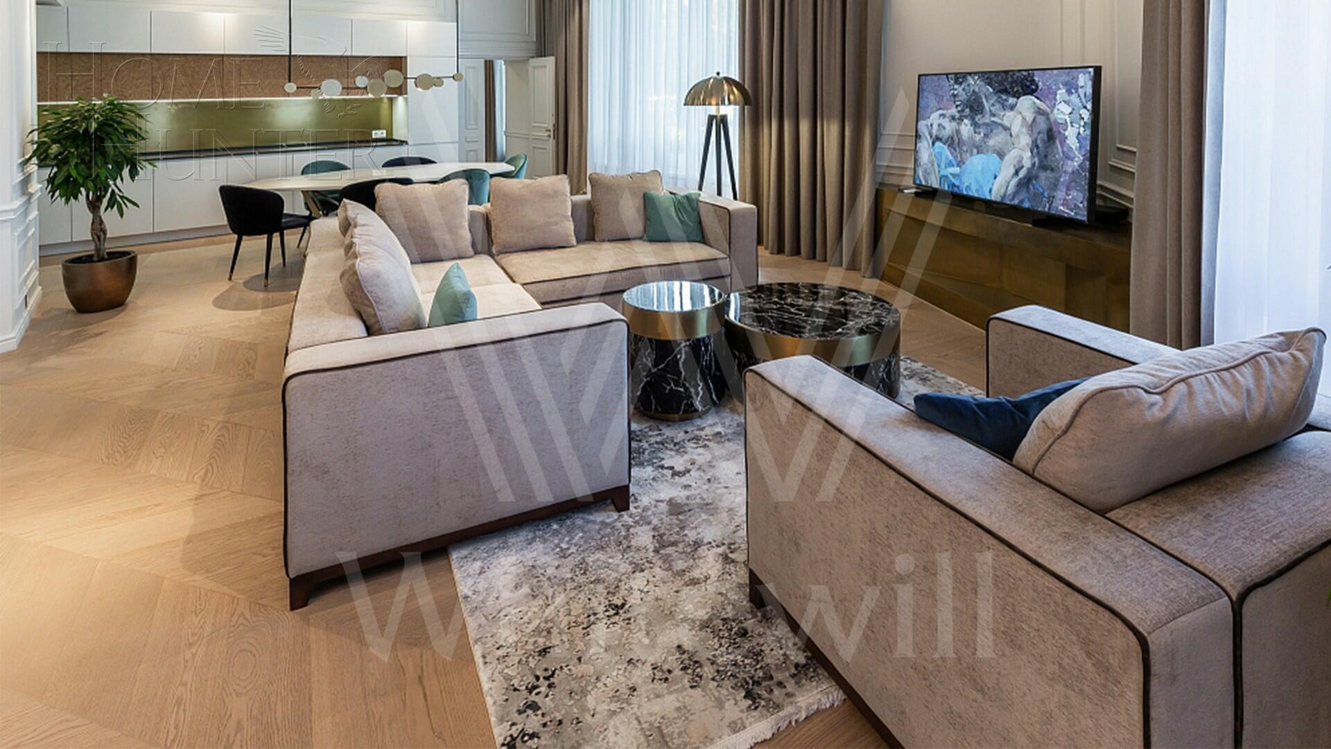 3-КОМН. КВАРТИРА С ОТДЕЛКОЙ 110 М² НА 2 ЭТАЖЕ