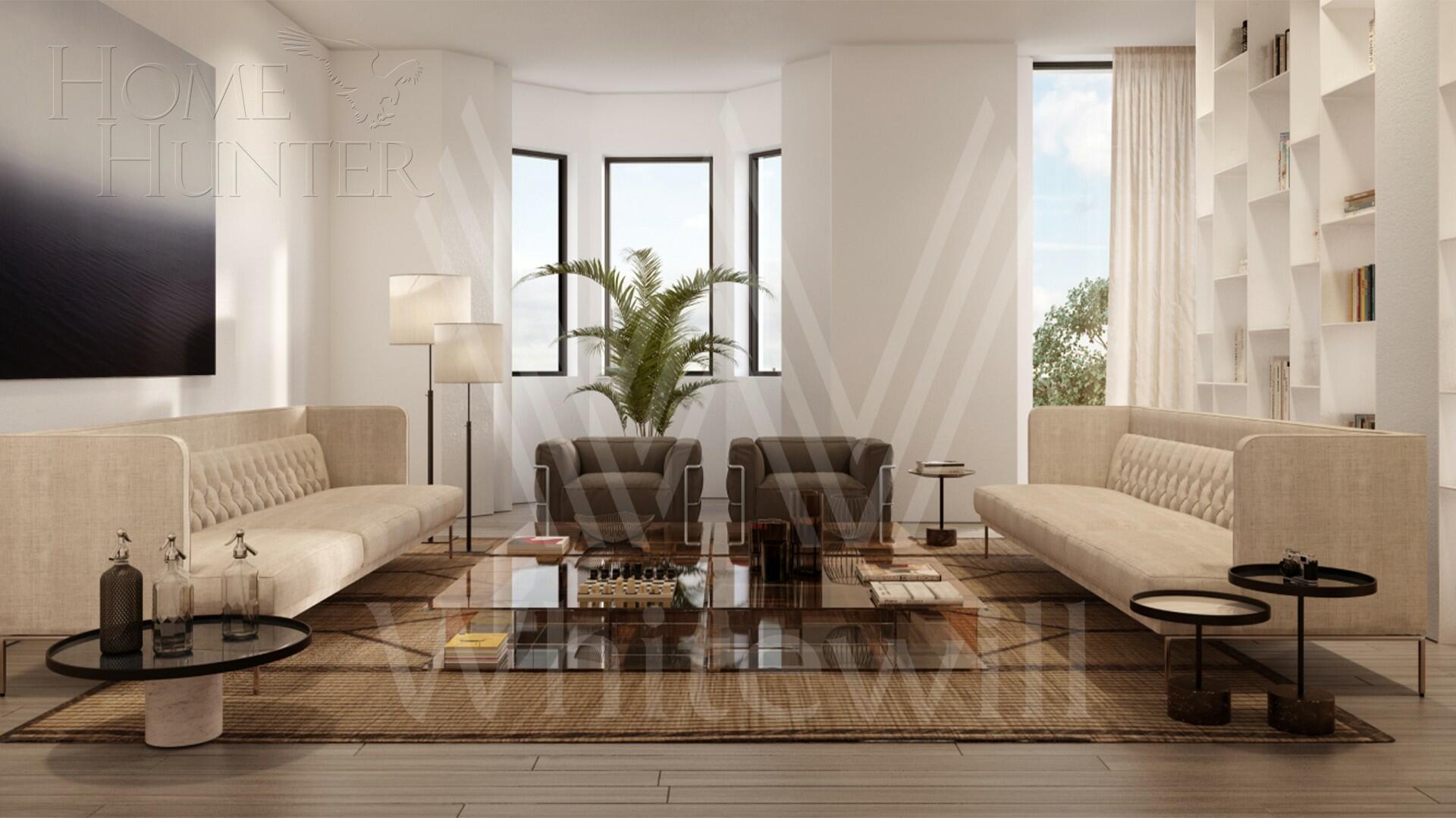 2-КОМН. АПАРТАМЕНТЫ С ОТДЕЛКОЙ 49.5 М² НА 3 ЭТАЖЕ