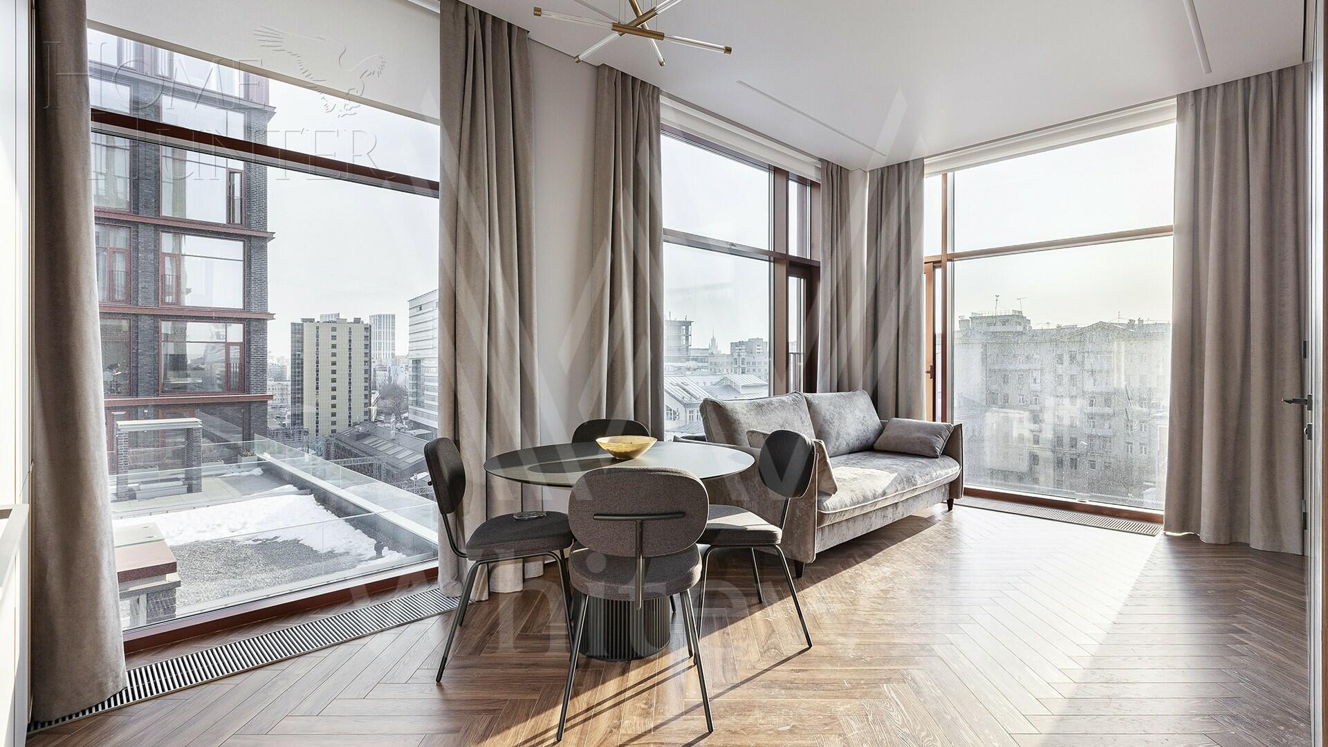 3-КОМН. АПАРТАМЕНТЫ С ОТДЕЛКОЙ 55.1 М² НА 8 ЭТАЖЕ