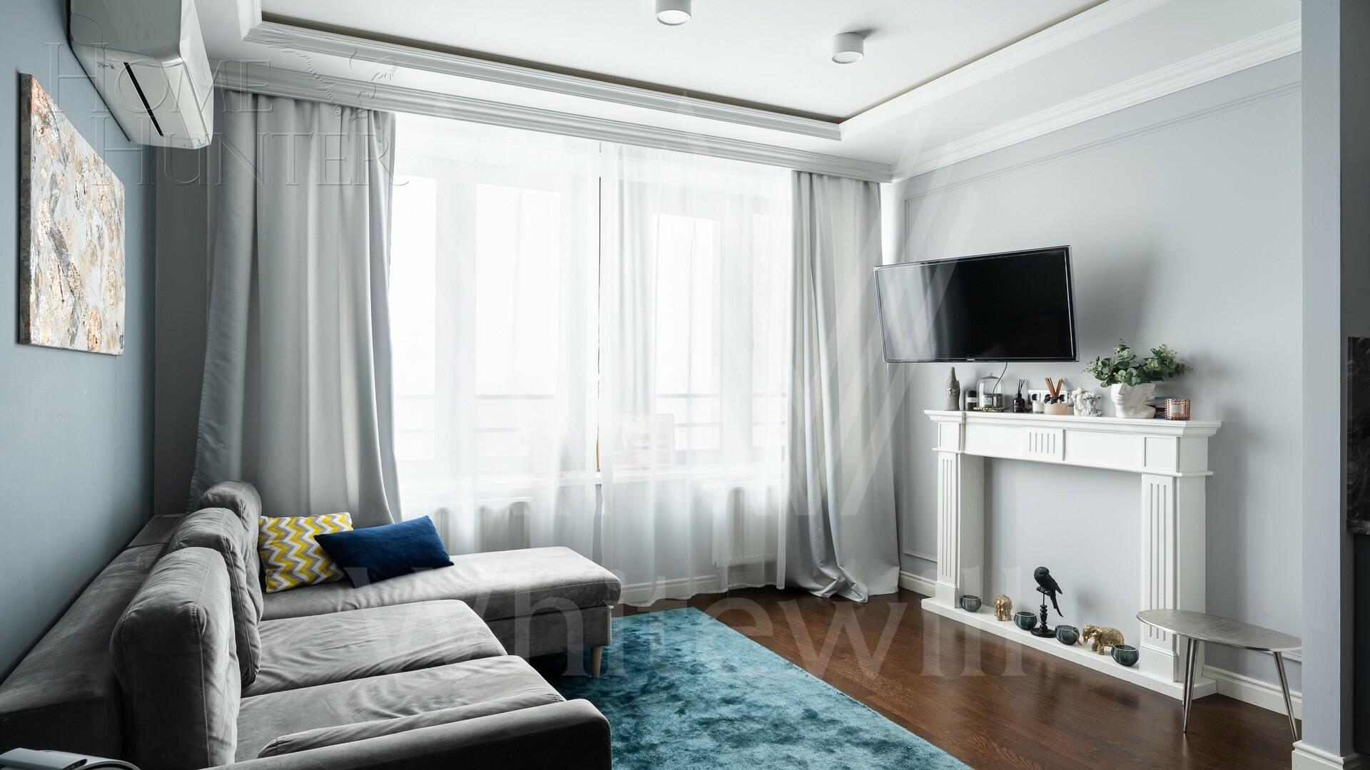 3-КОМН. АПАРТАМЕНТЫ С ОТДЕЛКОЙ 65 М² НА 15 ЭТАЖЕ