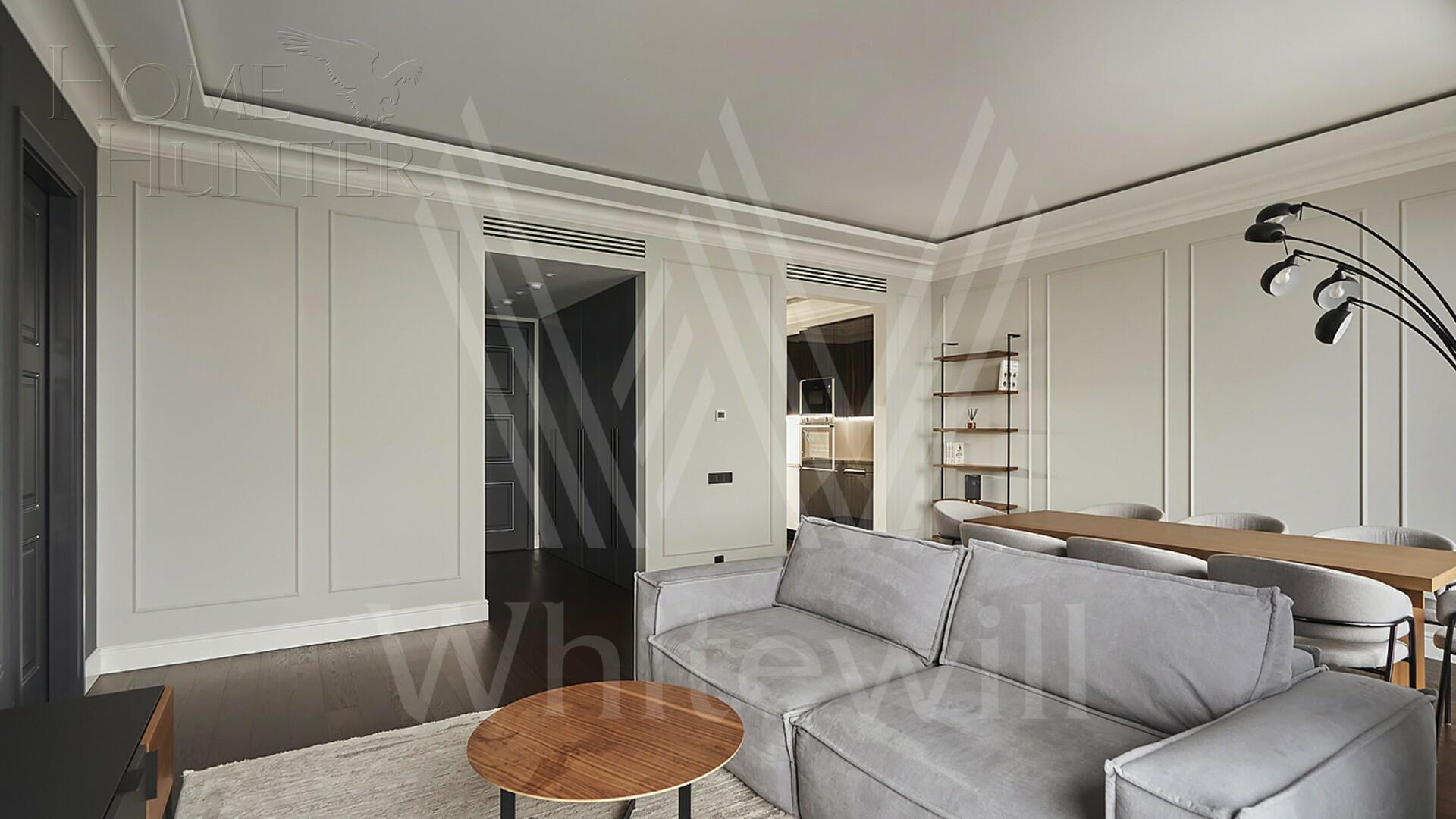 2-КОМН. КВАРТИРА С ОТДЕЛКОЙ 71.8 М² НА 24 ЭТАЖЕ