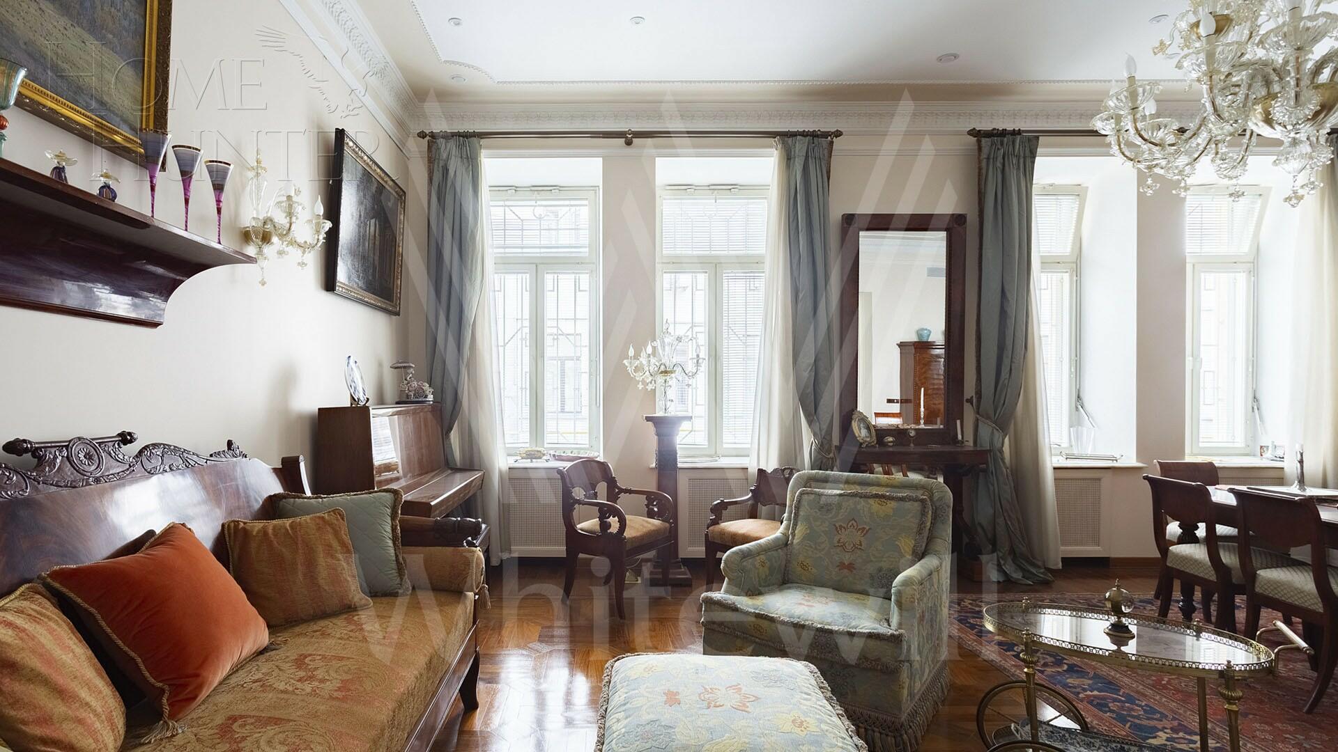 4-УРОВНЕВАЯ КВАРТИРА С ОТДЕЛКОЙ 253.1 М² НА 1 ЭТАЖЕ