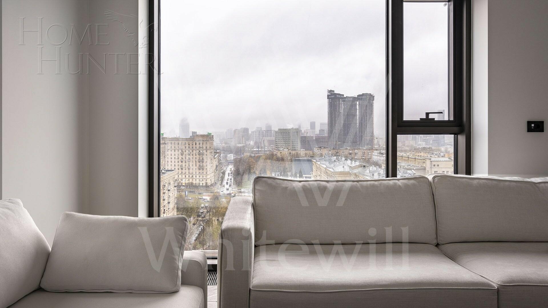 3-КОМН. АПАРТАМЕНТЫ С ОТДЕЛКОЙ 86.7 М² НА 13 ЭТАЖЕ