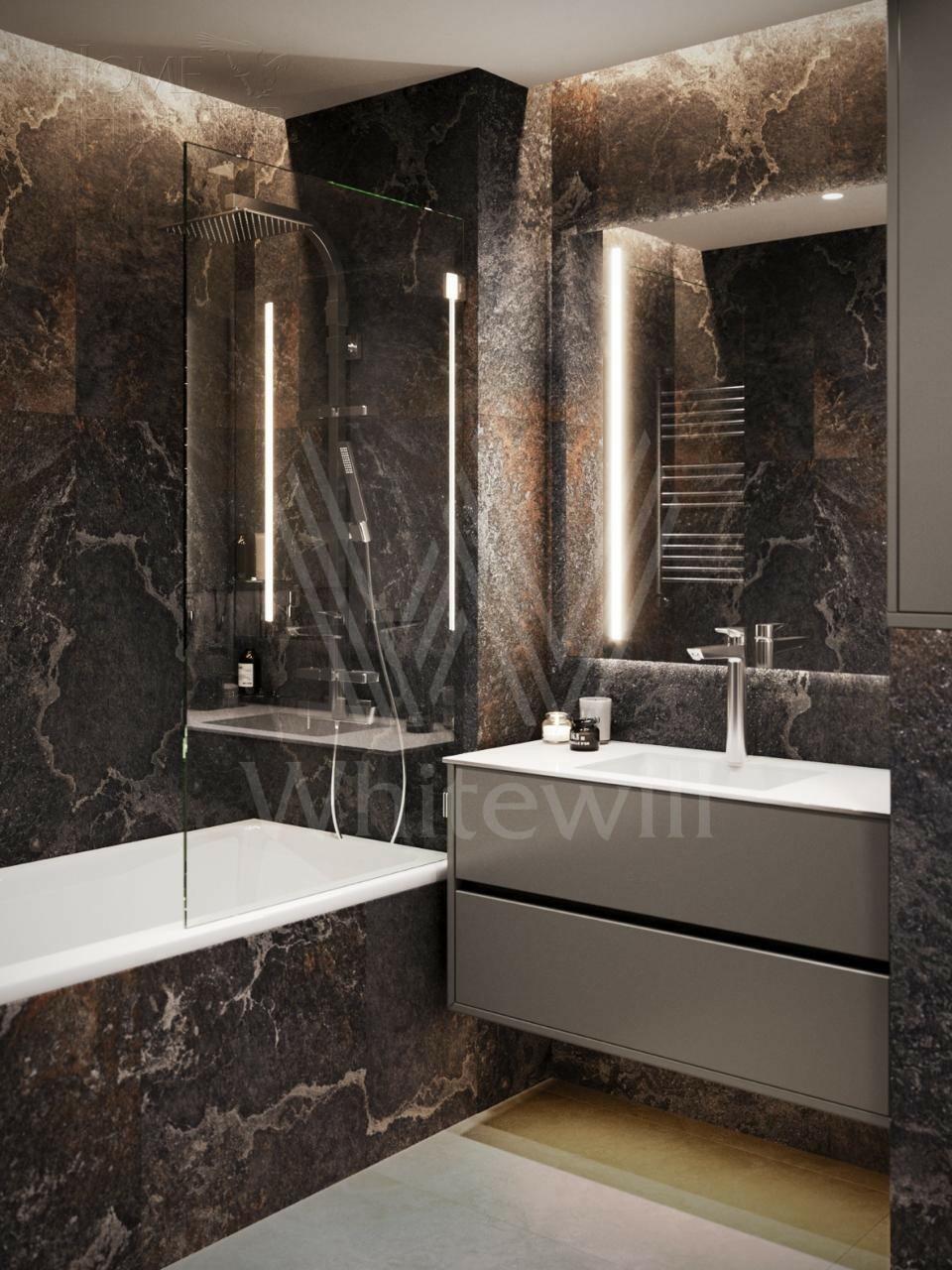 2-КОМН. КВАРТИРА С ОТДЕЛКОЙ 44.7 М² НА 22 ЭТАЖЕ