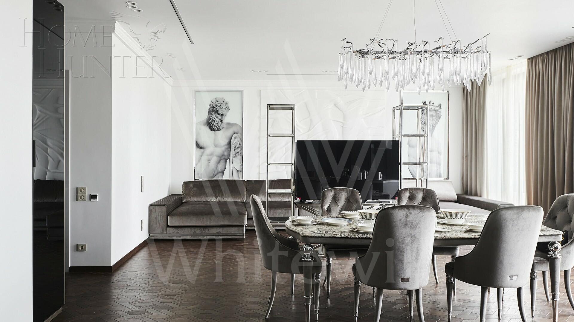 3-КОМН. АПАРТАМЕНТЫ С ОТДЕЛКОЙ 160 М² НА 5 ЭТАЖЕ