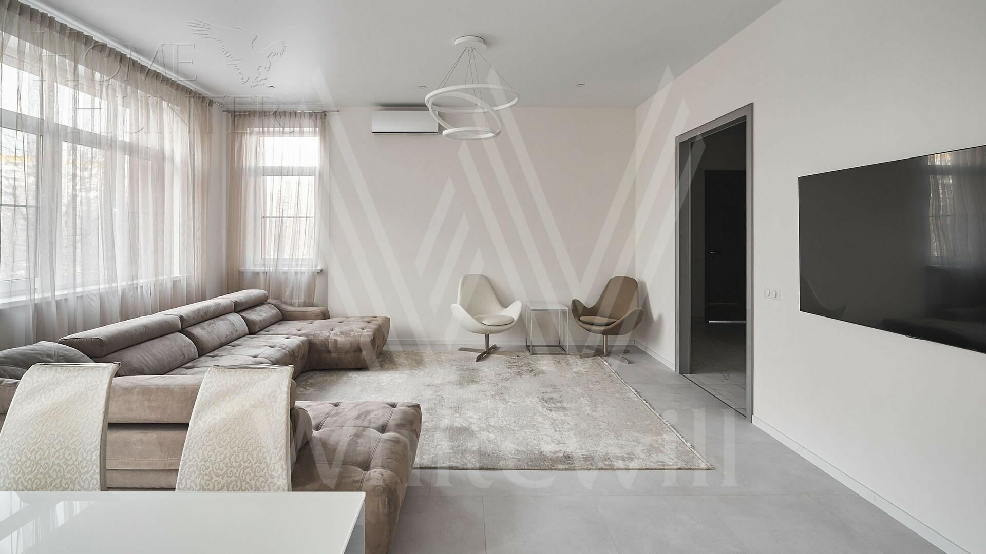 3-КОМН. КВАРТИРА С ОТДЕЛКОЙ 105 М² НА 3 ЭТАЖЕ