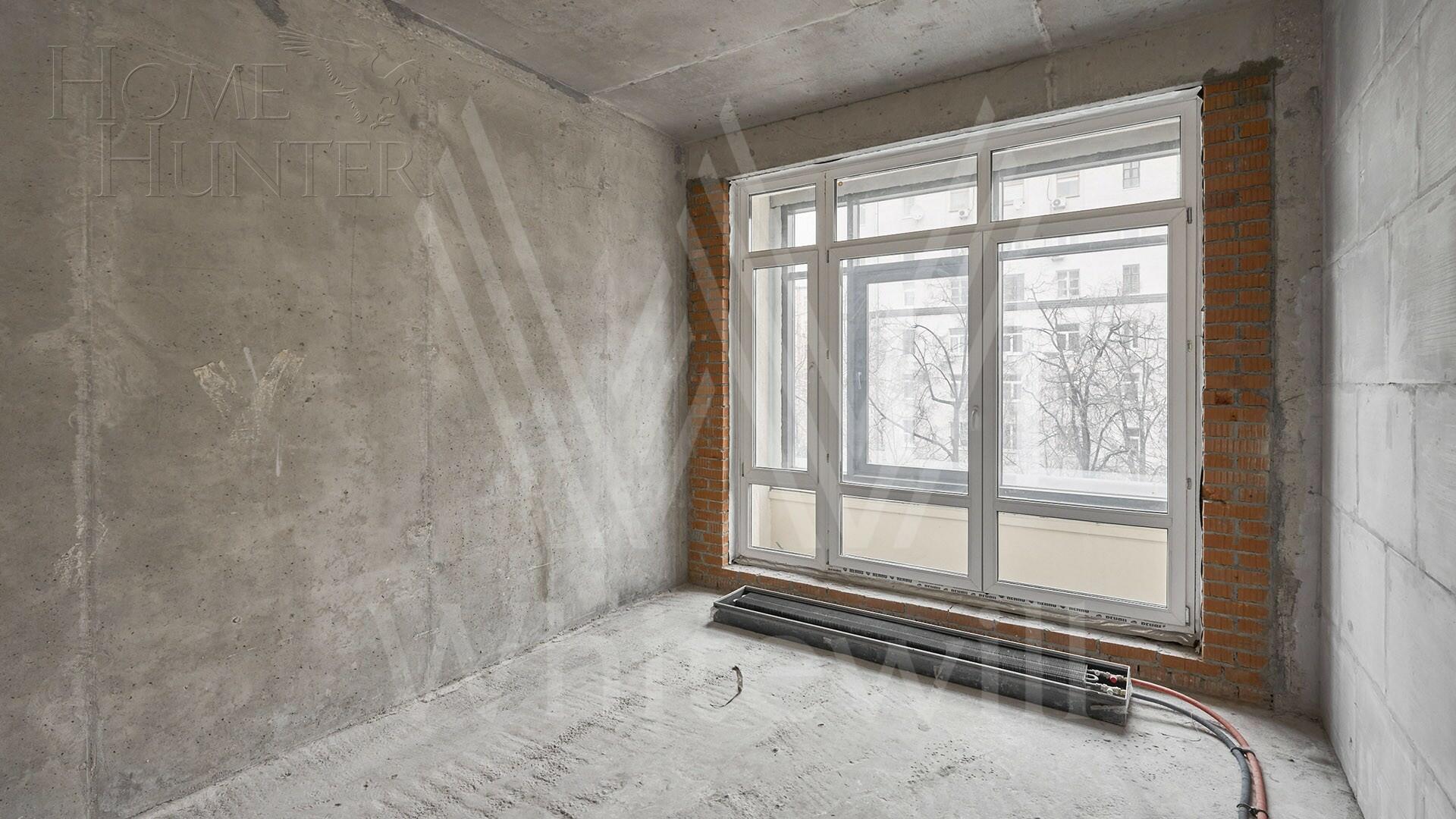 2-КОМН. КВАРТИРА БЕЗ ОТДЕЛКИ 74.8 М² НА 4 ЭТАЖЕ