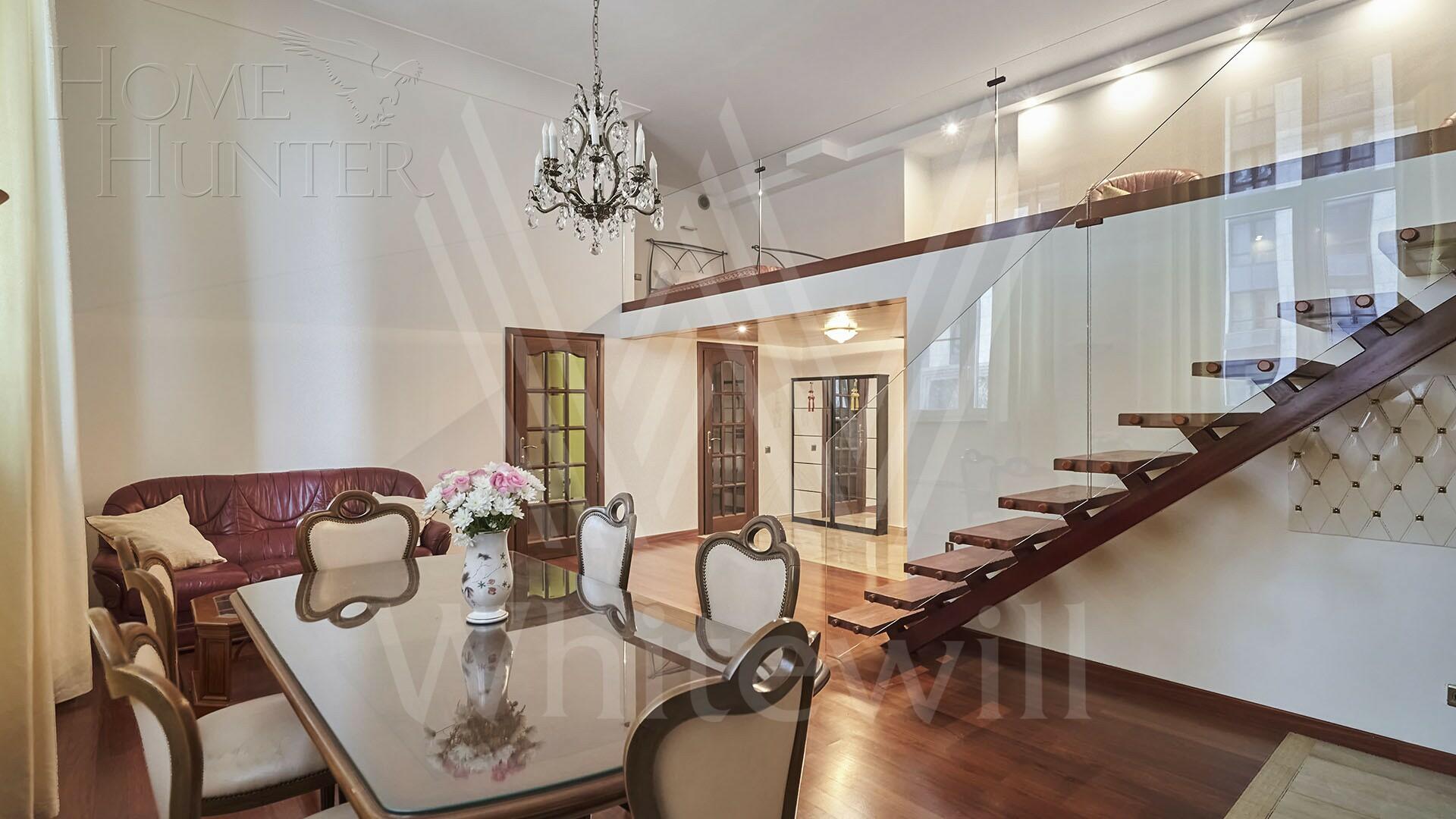 2-УРОВНЕВАЯ КВАРТИРА С ОТДЕЛКОЙ 101.7 М² НА 1 ЭТАЖЕ