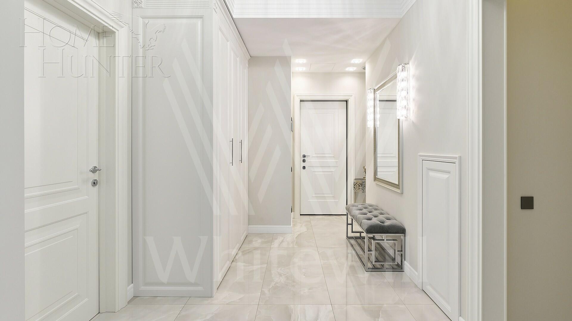 3-КОМН. АПАРТАМЕНТЫ С ОТДЕЛКОЙ 118 М² НА 9 ЭТАЖЕ