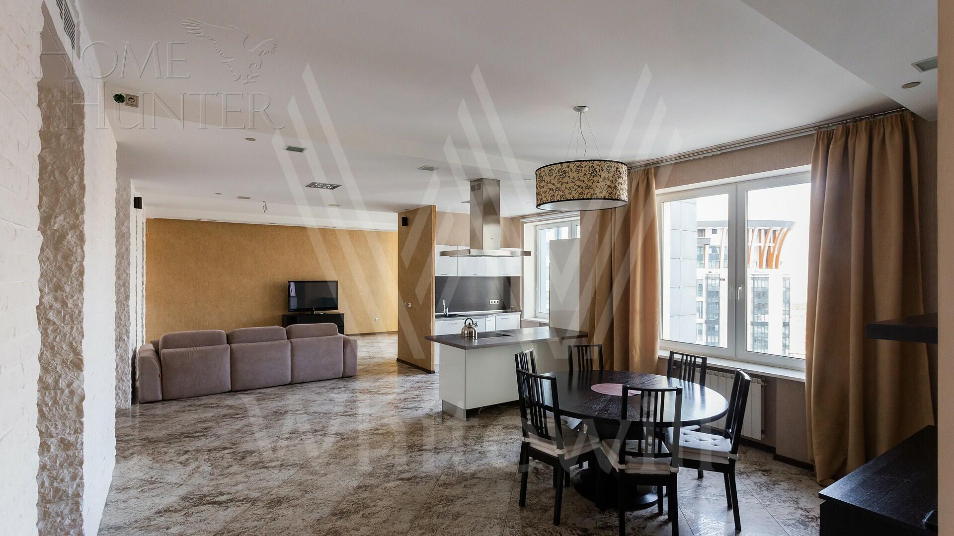 3-КОМН. КВАРТИРА С ОТДЕЛКОЙ 186 М² НА 29 ЭТАЖЕ