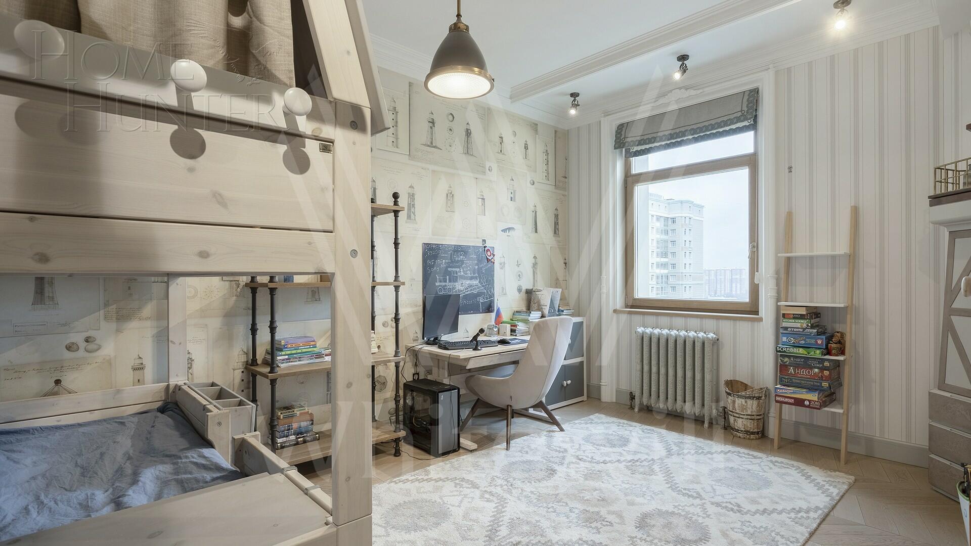 5-КОМН. КВАРТИРА С ОТДЕЛКОЙ 174 М² НА 12 ЭТАЖЕ