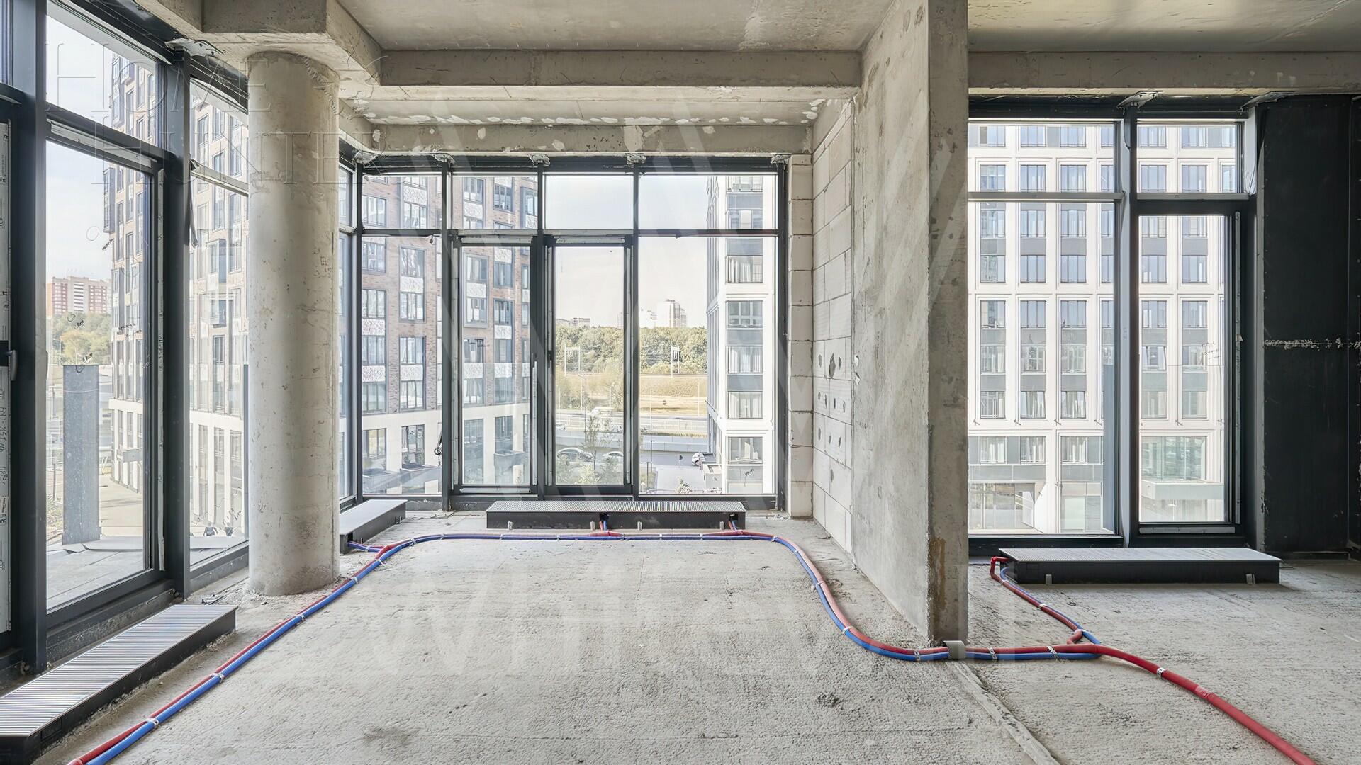 4-КОМН. КВАРТИРА БЕЗ ОТДЕЛКИ 95.3 М² НА 4 ЭТАЖЕ