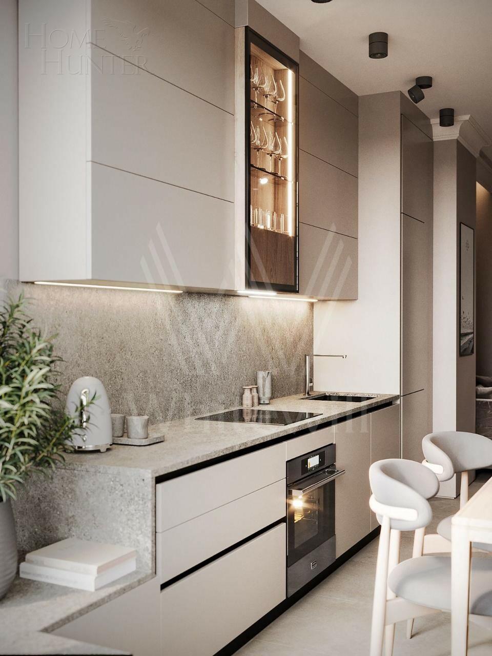 2-КОМН. КВАРТИРА С ОТДЕЛКОЙ 44.7 М² НА 22 ЭТАЖЕ