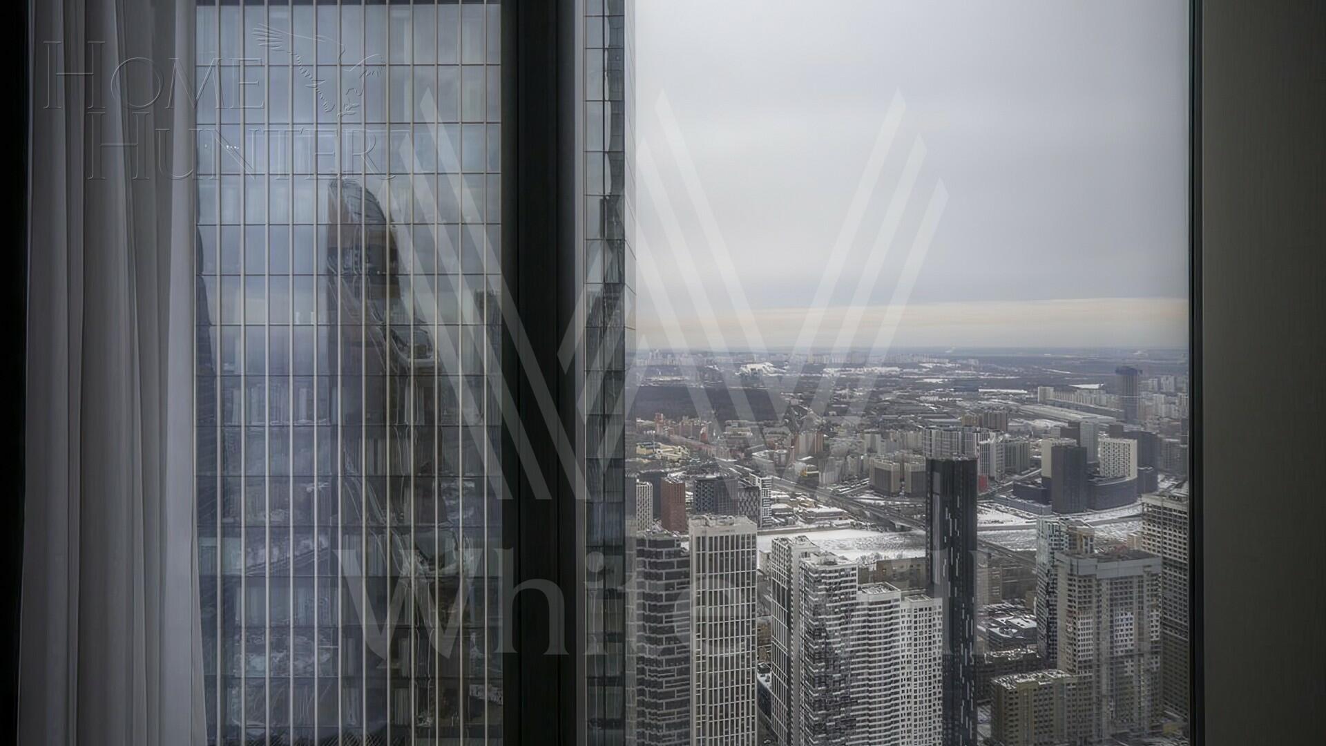 3-КОМН. АПАРТАМЕНТЫ С ОТДЕЛКОЙ 110.75 М² НА 61 ЭТАЖЕ