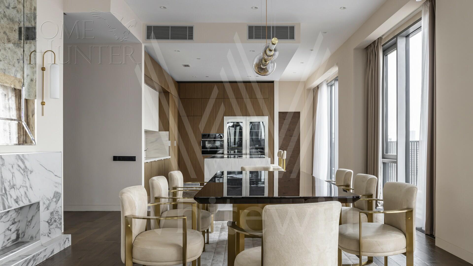 6-КОМН. ПЕНТХАУС С ОТДЕЛКОЙ 400 М² НА 20 ЭТАЖЕ