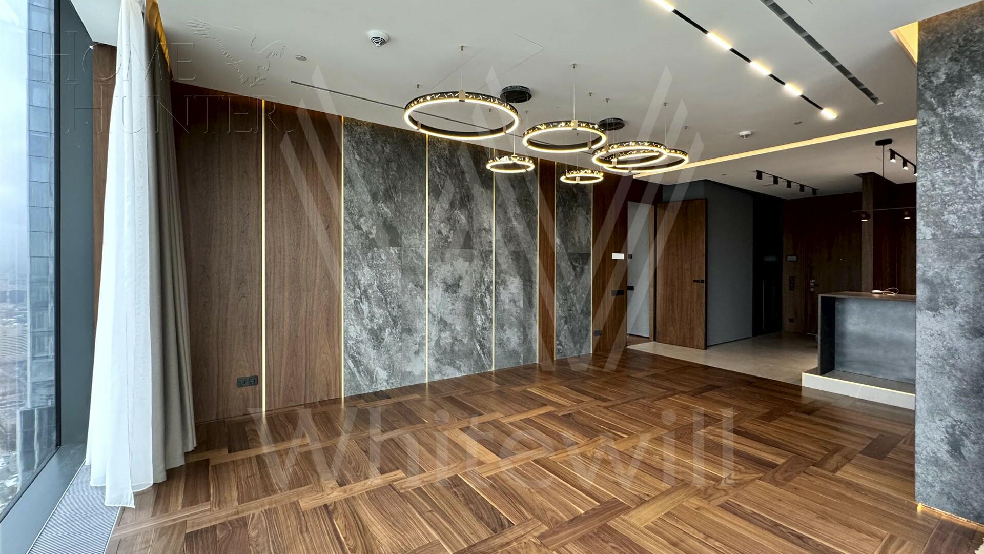 2-КОМН. АПАРТАМЕНТЫ С ОТДЕЛКОЙ 86 М² НА 53 ЭТАЖЕ