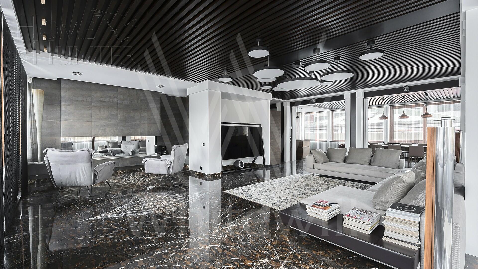 2-УРОВНЕВЫЙ ПЕНТХАУС С ОТДЕЛКОЙ 490 М² НА 7 ЭТАЖЕ