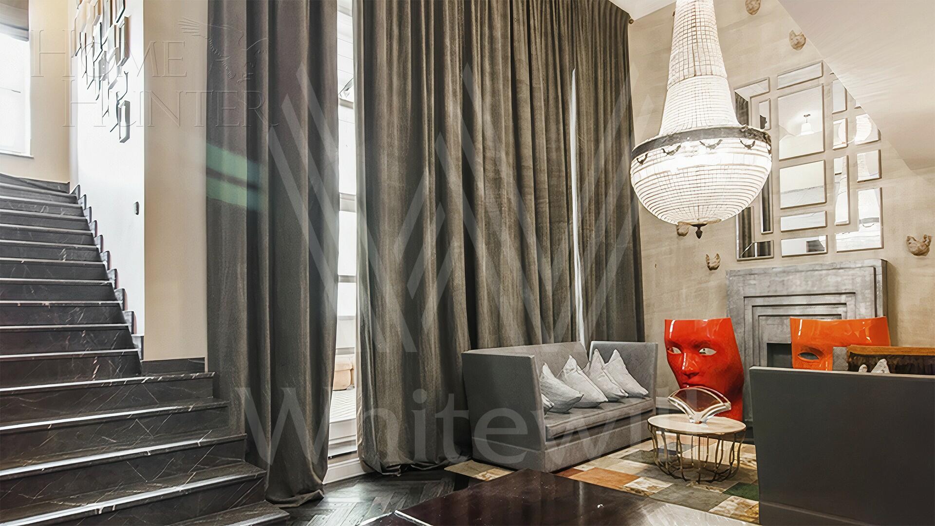 3-УРОВНЕВАЯ КВАРТИРА С ОТДЕЛКОЙ 408 М² НА 7 ЭТАЖЕ