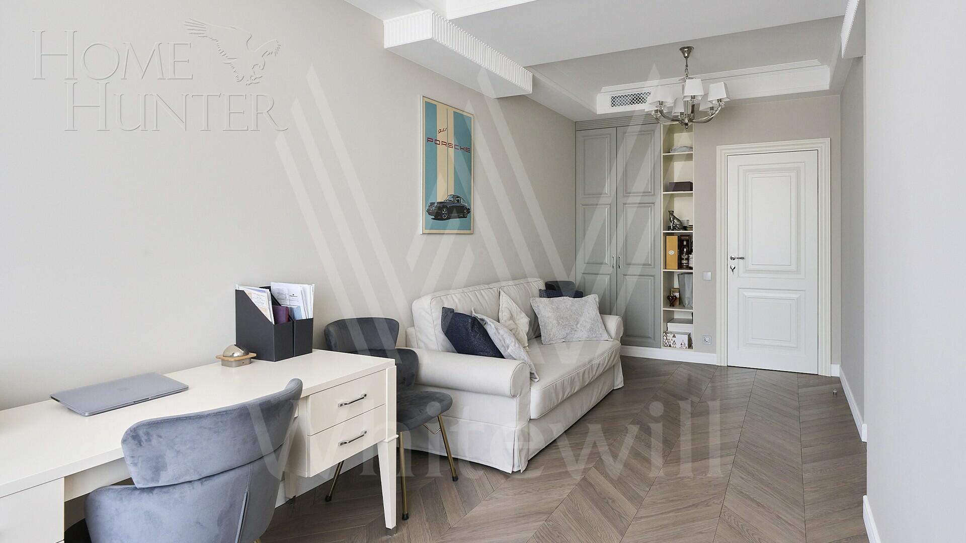 3-КОМН. АПАРТАМЕНТЫ С ОТДЕЛКОЙ 118 М² НА 9 ЭТАЖЕ