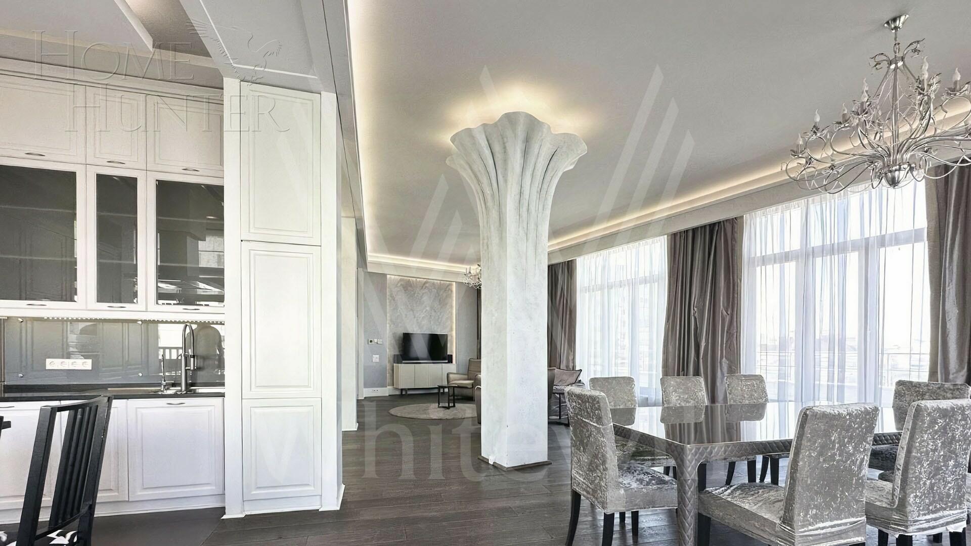 2-УРОВНЕВЫЙ ПЕНТХАУС С ОТДЕЛКОЙ 273 М² НА 7 ЭТАЖЕ