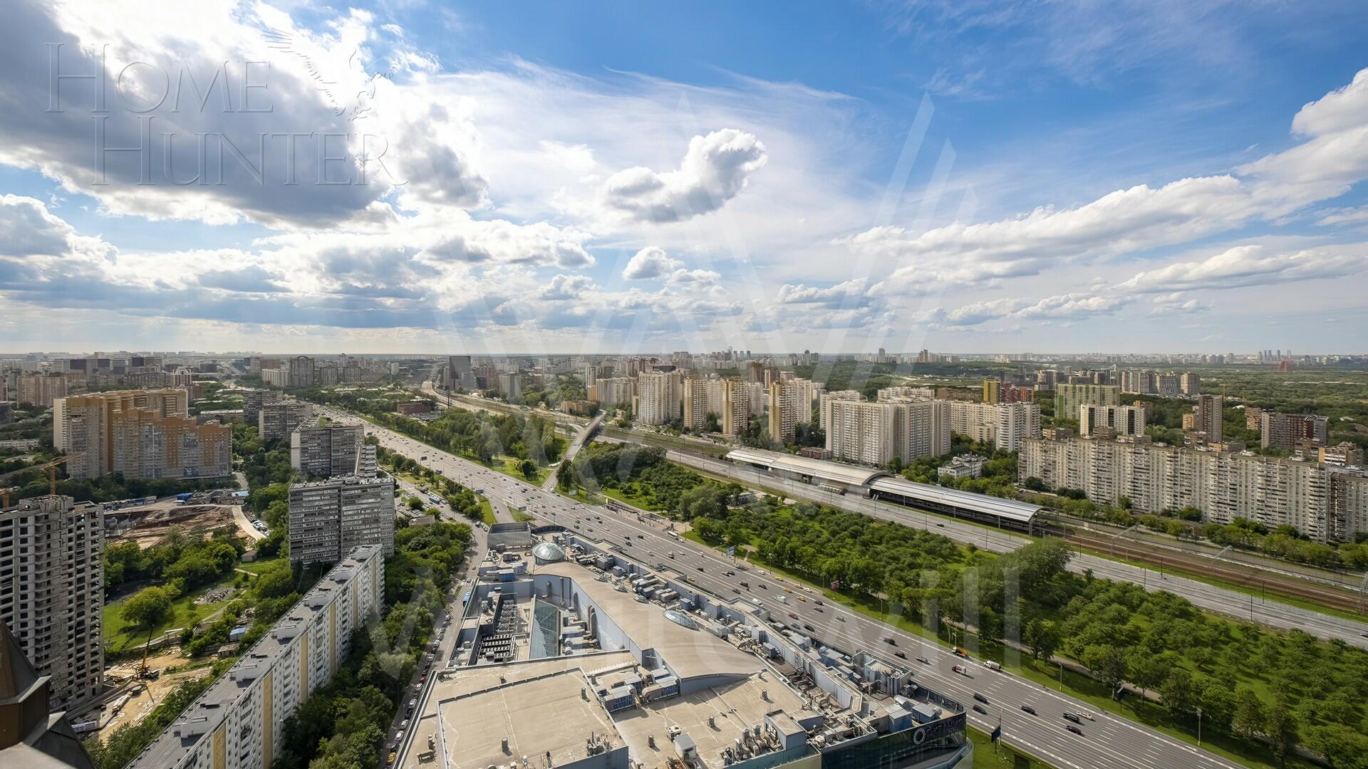 4-КОМН. ПЕНТХАУС С ОТДЕЛКОЙ 280 М² НА 42 ЭТАЖЕ