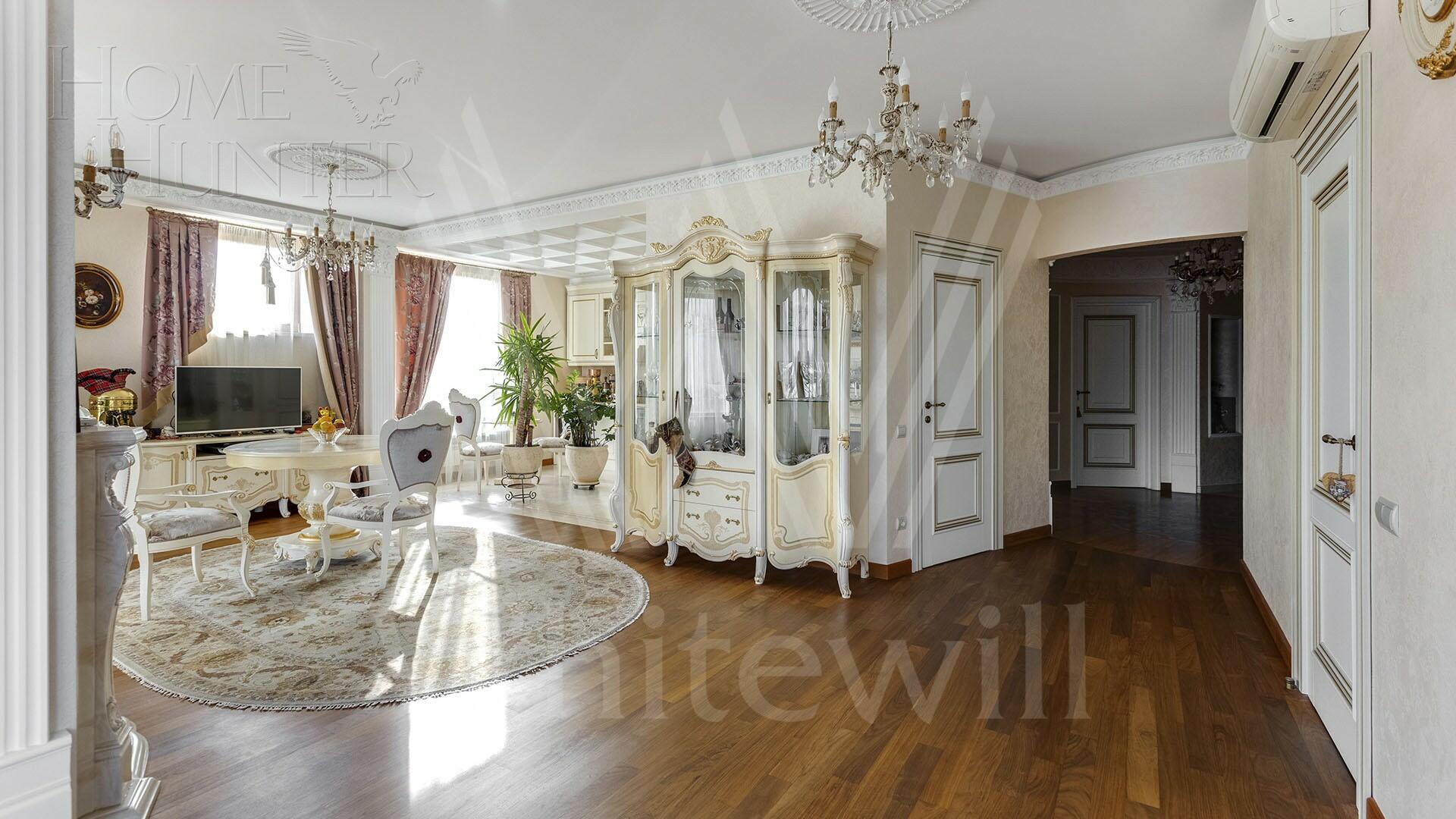 4-КОМН. КВАРТИРА С ОТДЕЛКОЙ 189.3 М² НА 5 ЭТАЖЕ