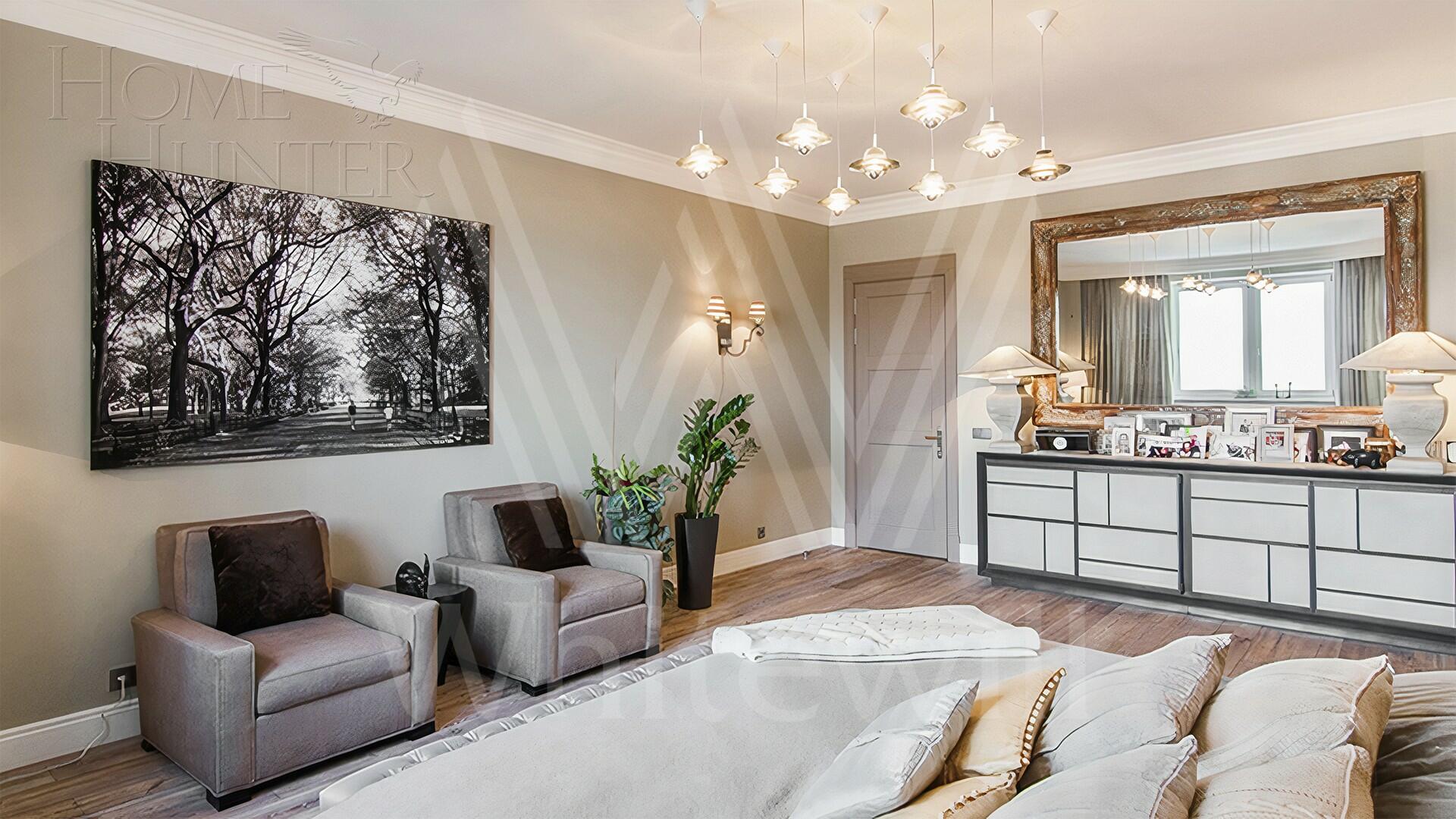 3-УРОВНЕВАЯ КВАРТИРА С ОТДЕЛКОЙ 408 М² НА 7 ЭТАЖЕ