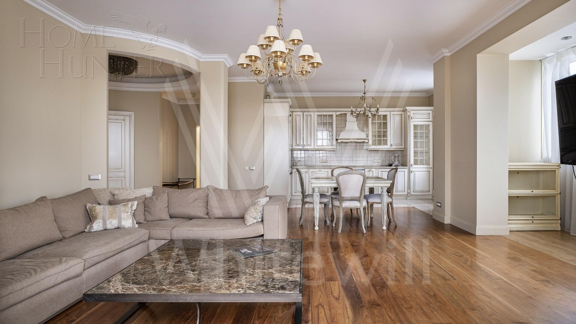 3-КОМН. КВАРТИРА С ОТДЕЛКОЙ 117.4 М² НА 19 ЭТАЖЕ