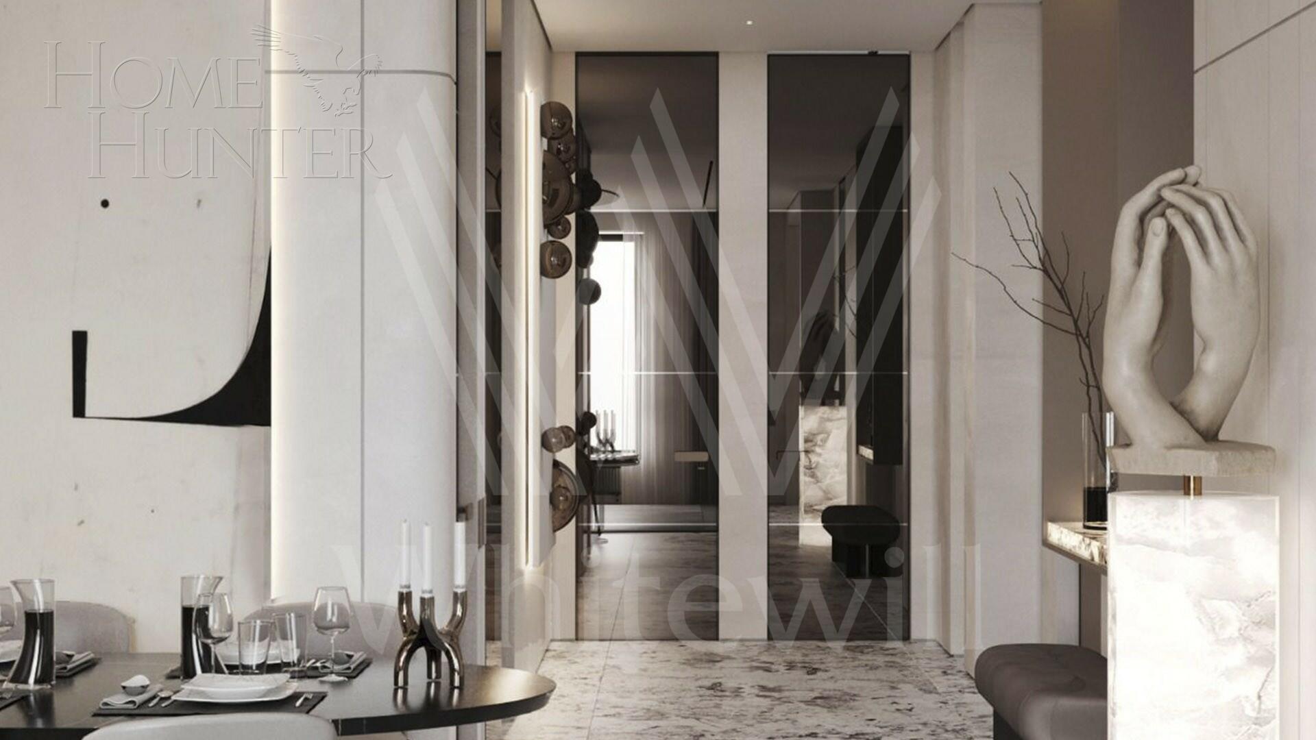 3-КОМН. АПАРТАМЕНТЫ БЕЗ ОТДЕЛКИ 146.8 М² НА 2 ЭТАЖЕ