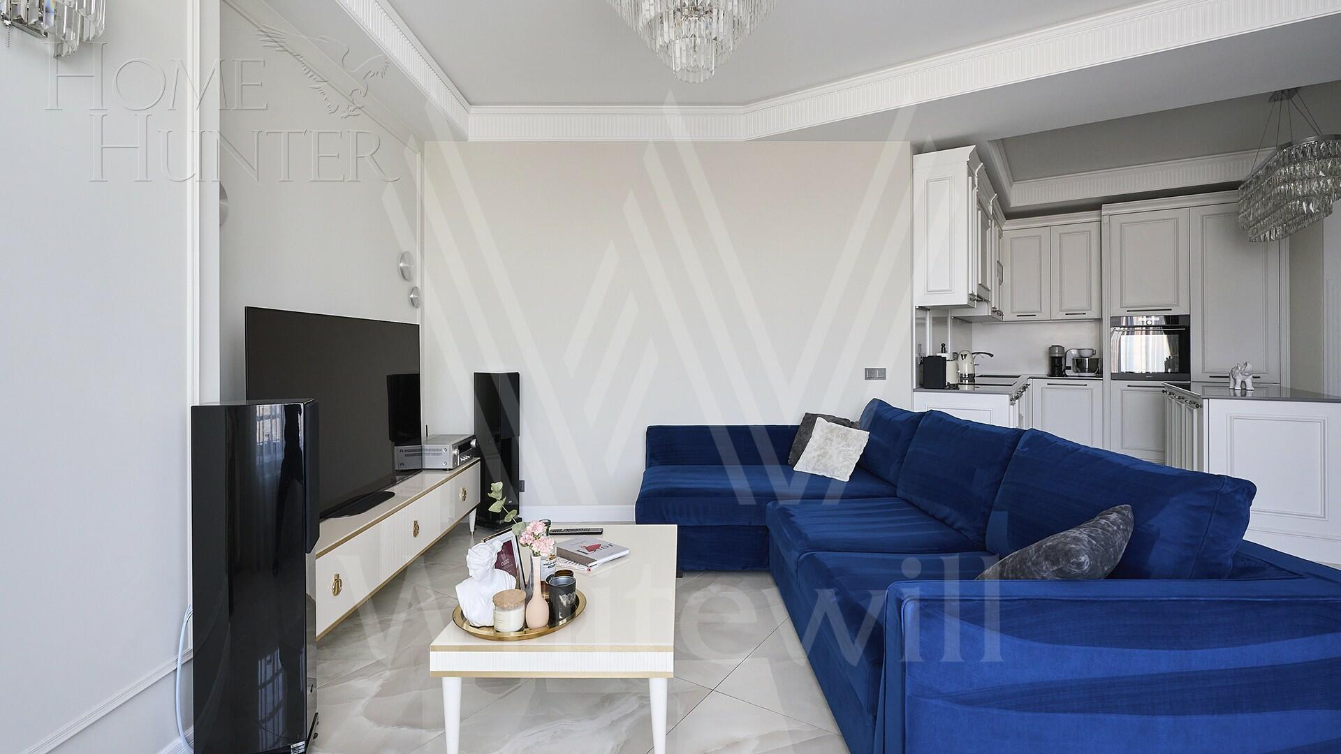 3-КОМН. АПАРТАМЕНТЫ С ОТДЕЛКОЙ 118 М² НА 9 ЭТАЖЕ