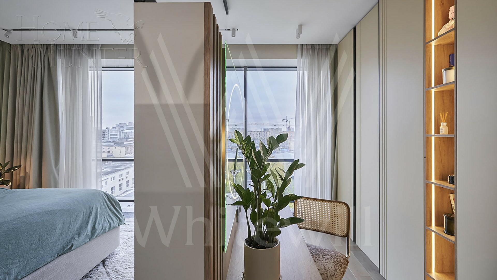 2-УРОВНЕВЫЕ АПАРТАМЕНТЫ С ОТДЕЛКОЙ 152.3 М² НА 6 ЭТАЖЕ