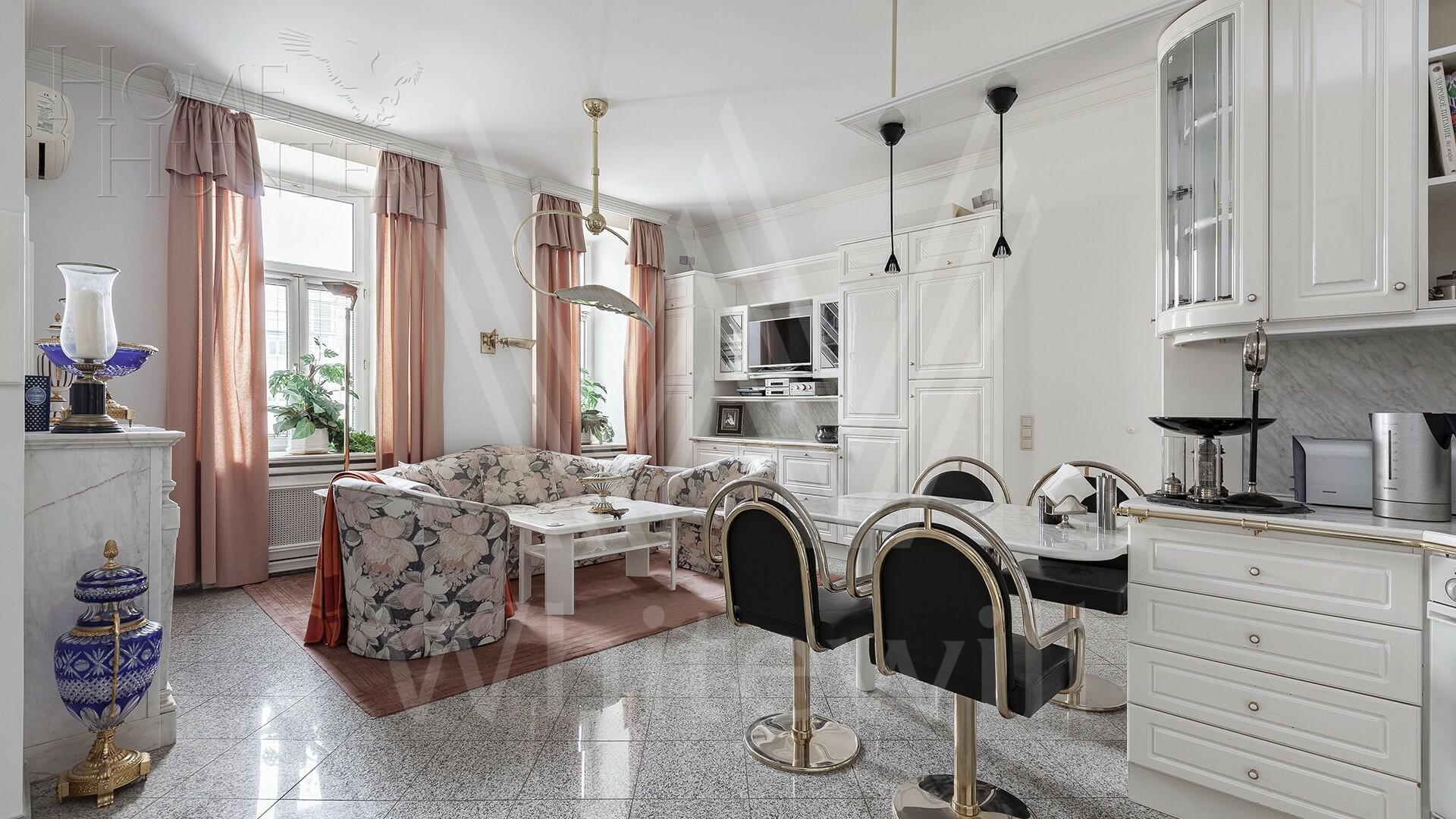 2-КОМН. АПАРТАМЕНТЫ С ОТДЕЛКОЙ 136.6 М² НА 2 ЭТАЖЕ