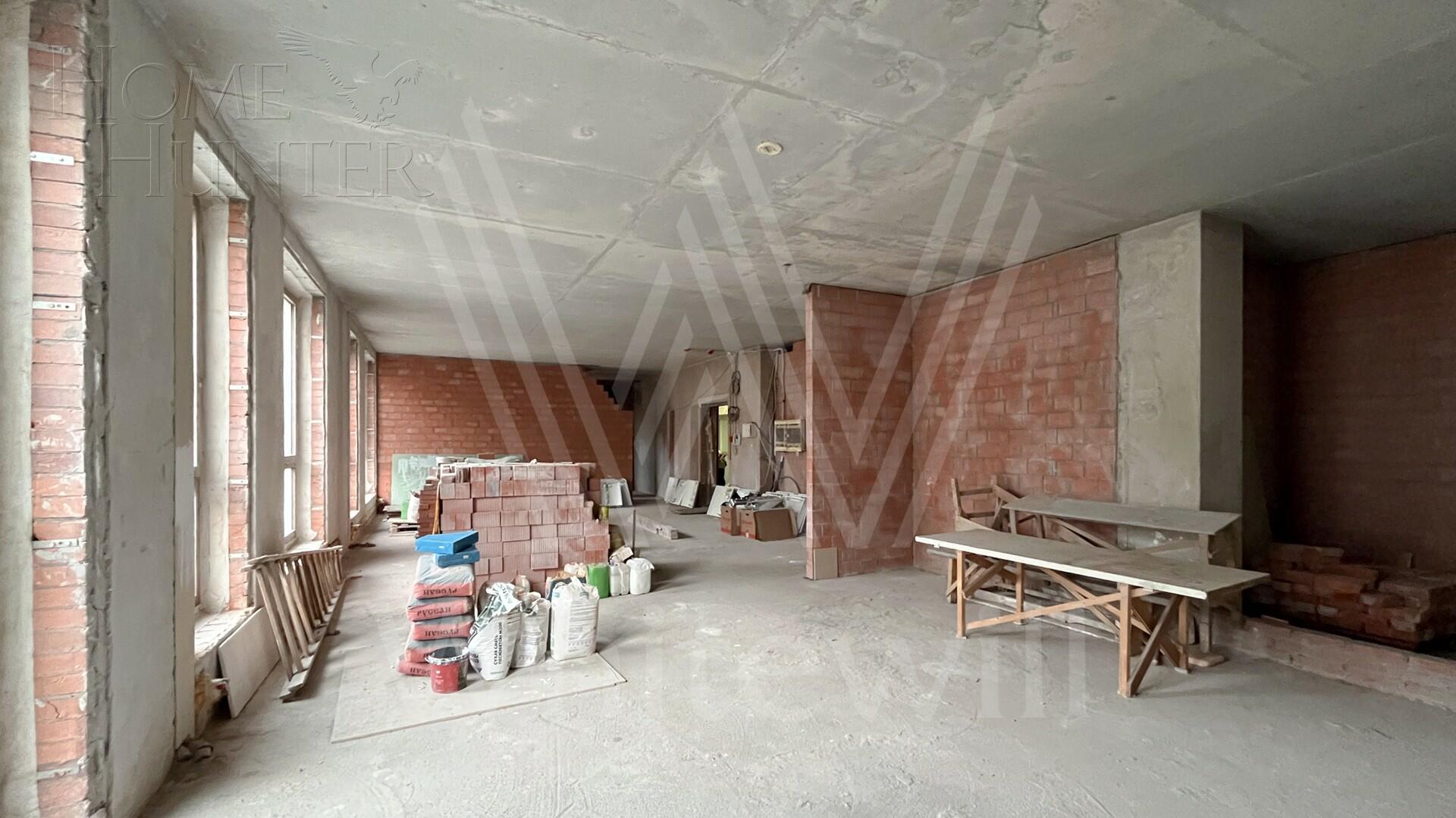 5-КОМН. КВАРТИРА БЕЗ ОТДЕЛКИ 250 М² НА 2 ЭТАЖЕ