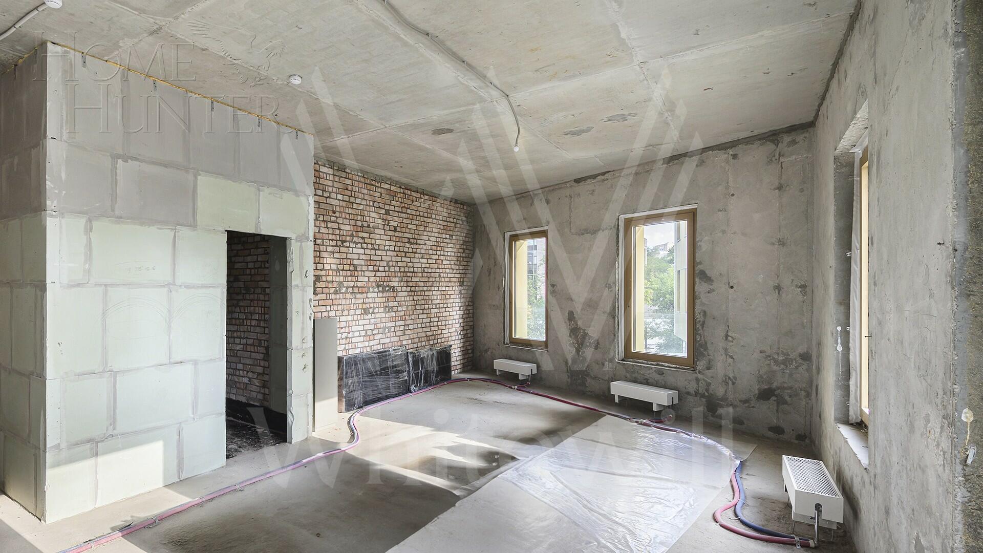 2-КОМН. АПАРТАМЕНТЫ БЕЗ ОТДЕЛКИ 61.5 М² НА 2 ЭТАЖЕ