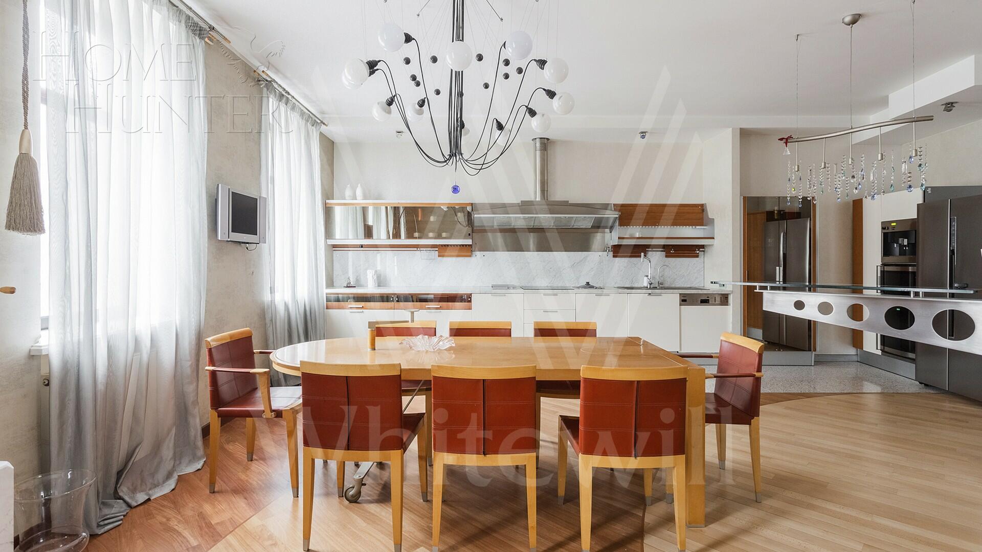 2-УРОВНЕВАЯ КВАРТИРА С ОТДЕЛКОЙ 246 М² НА 4 ЭТАЖЕ