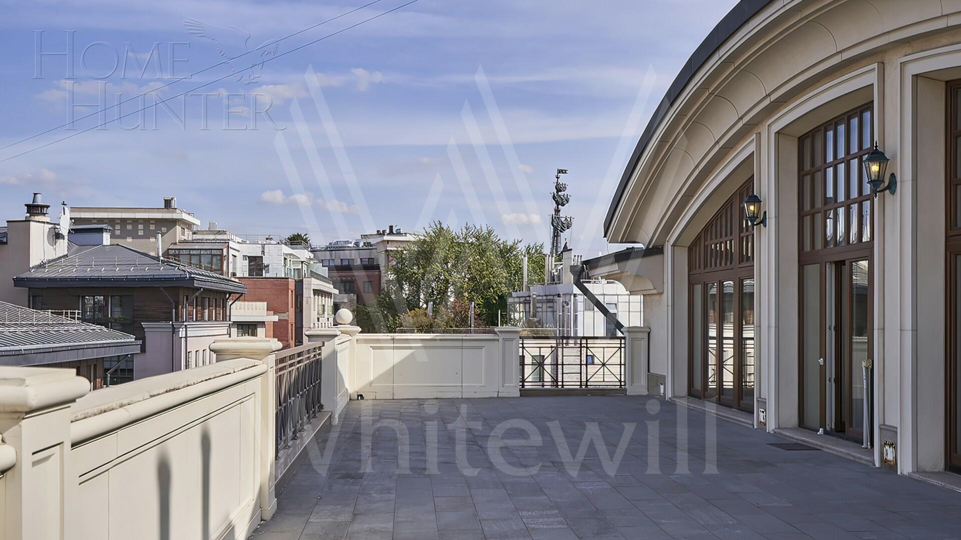 2-УРОВНЕВЫЙ ПЕНТХАУС С ОТДЕЛКОЙ 584 М² НА 5 ЭТАЖЕ