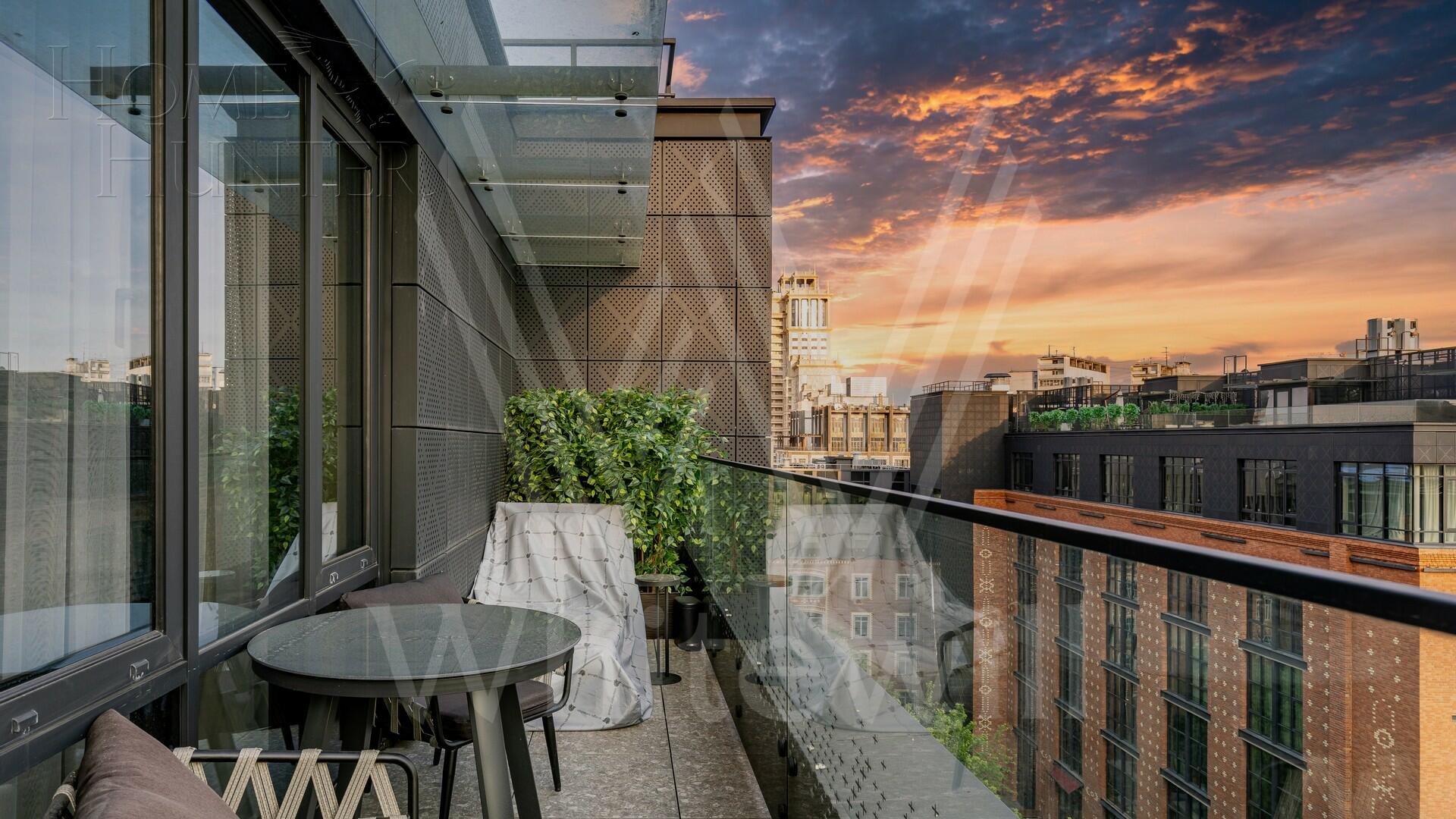 2-УРОВНЕВЫЕ АПАРТАМЕНТЫ С ОТДЕЛКОЙ 190 М² НА 7 ЭТАЖЕ