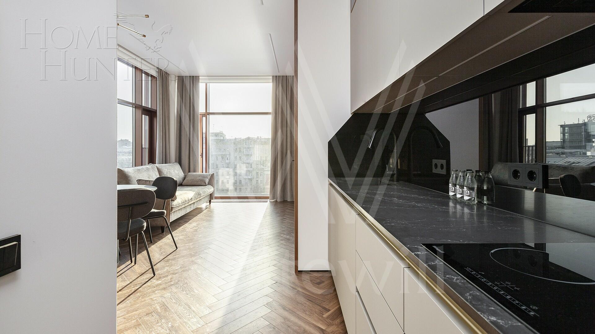 3-КОМН. АПАРТАМЕНТЫ С ОТДЕЛКОЙ 55.1 М² НА 8 ЭТАЖЕ