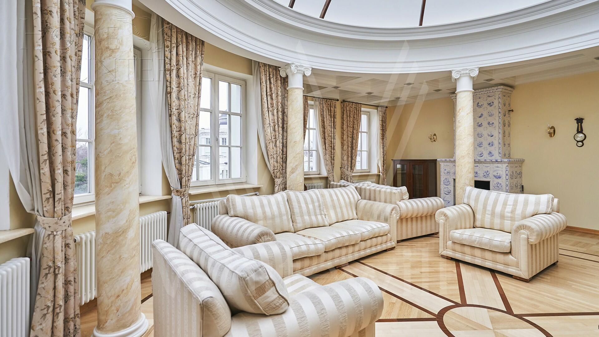 3-КОМН. ПЕНТХАУС С ОТДЕЛКОЙ 183.2 М² НА 5 ЭТАЖЕ