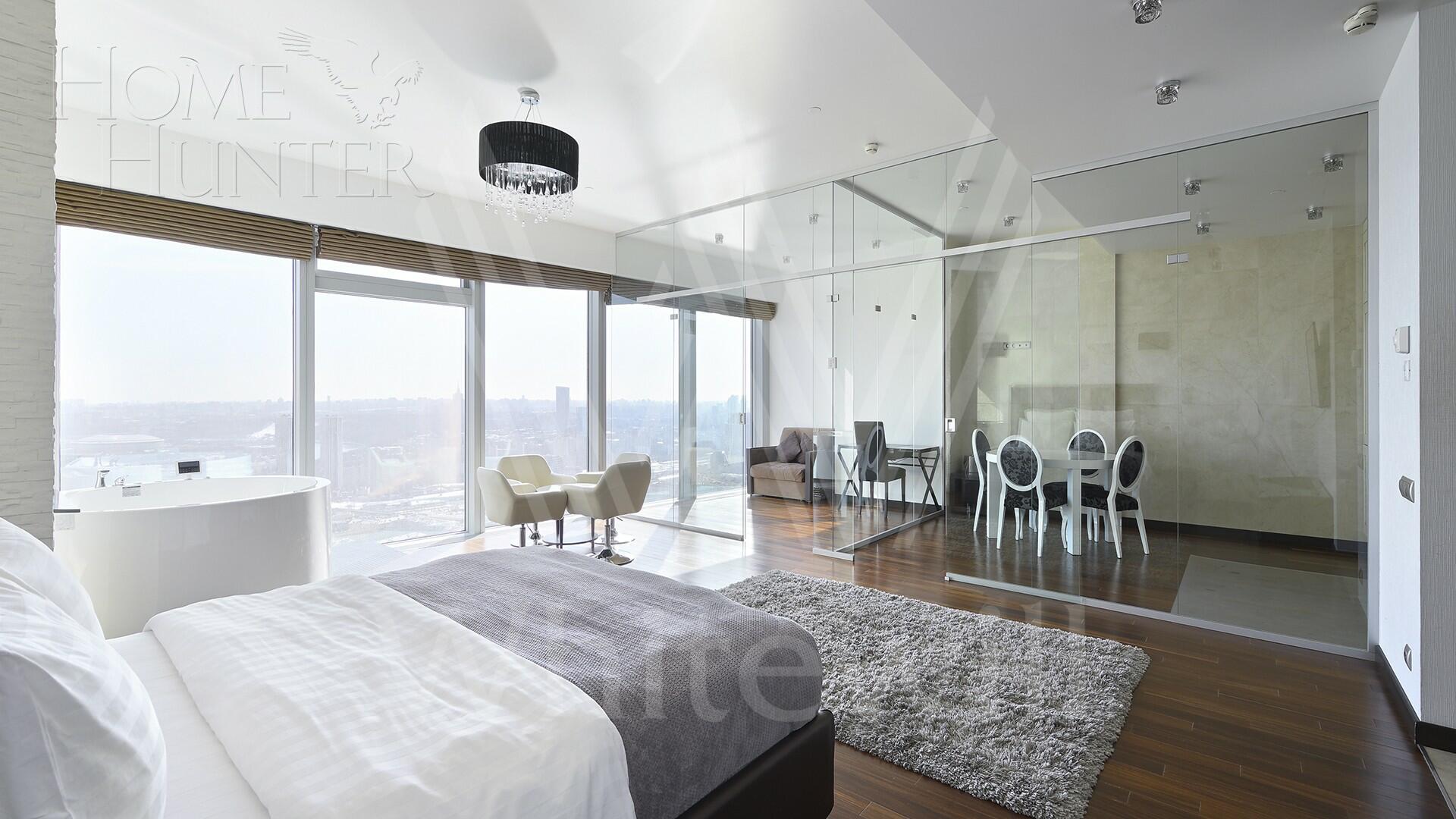 2-КОМН. АПАРТАМЕНТЫ С ОТДЕЛКОЙ 110 М² НА 48 ЭТАЖЕ