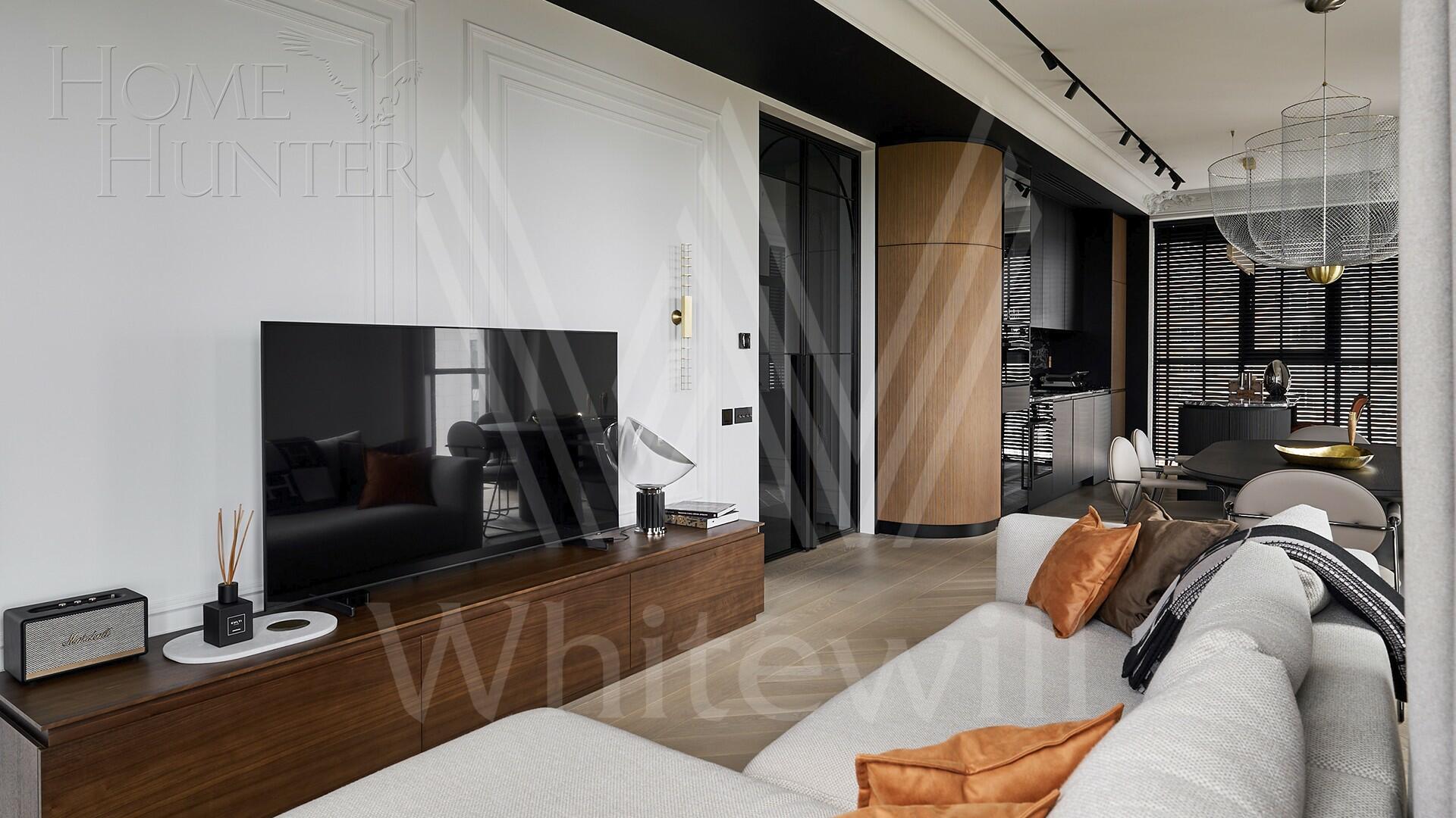 3-КОМН. КВАРТИРА С ОТДЕЛКОЙ 88.4 М² НА 13 ЭТАЖЕ