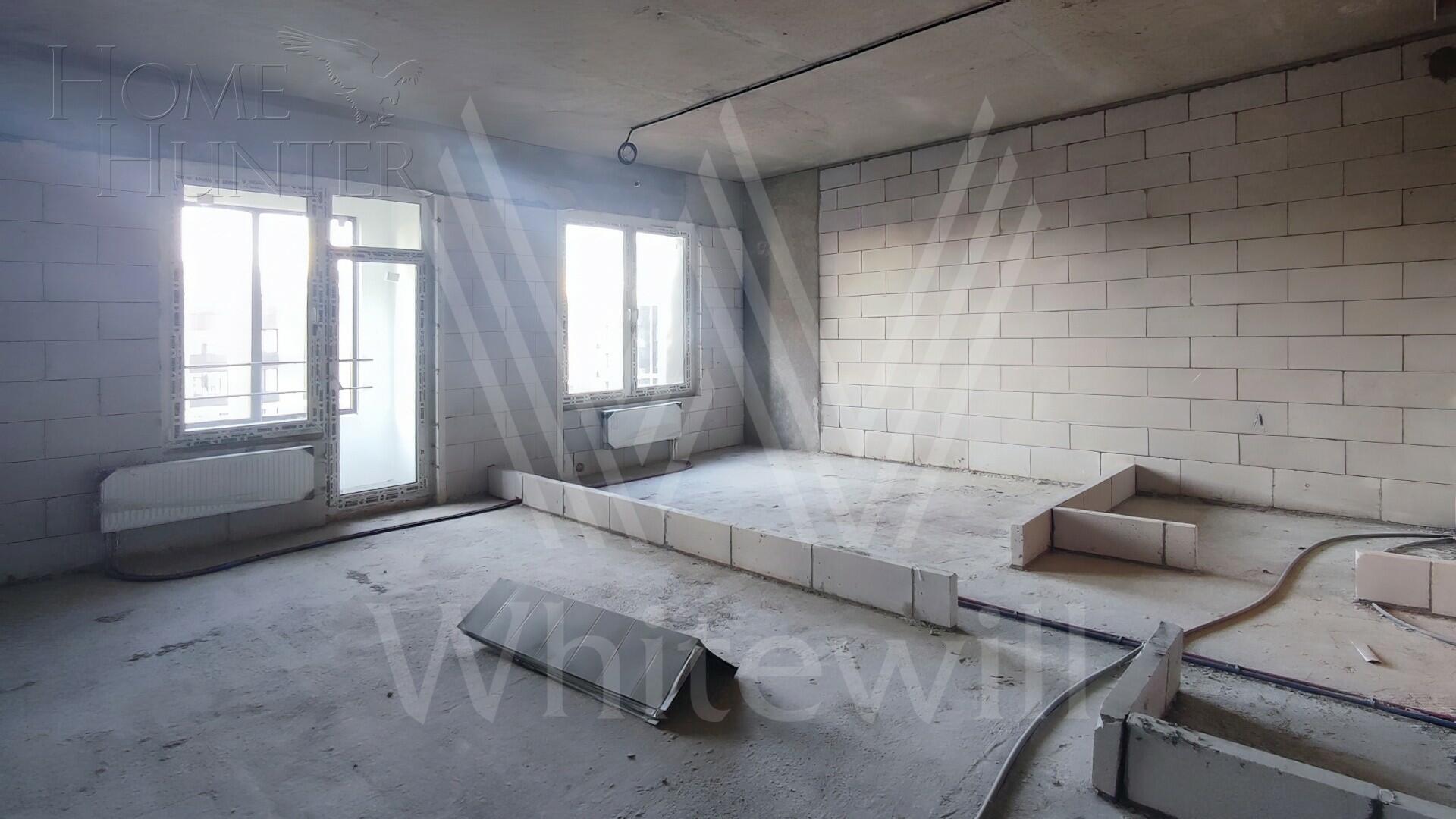 2-КОМН. КВАРТИРА БЕЗ ОТДЕЛКИ 45.7 М² НА 15 ЭТАЖЕ