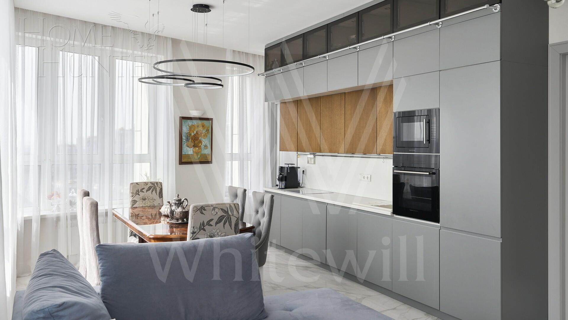 3-КОМН. АПАРТАМЕНТЫ С ОТДЕЛКОЙ 86.5 М² НА 21 ЭТАЖЕ