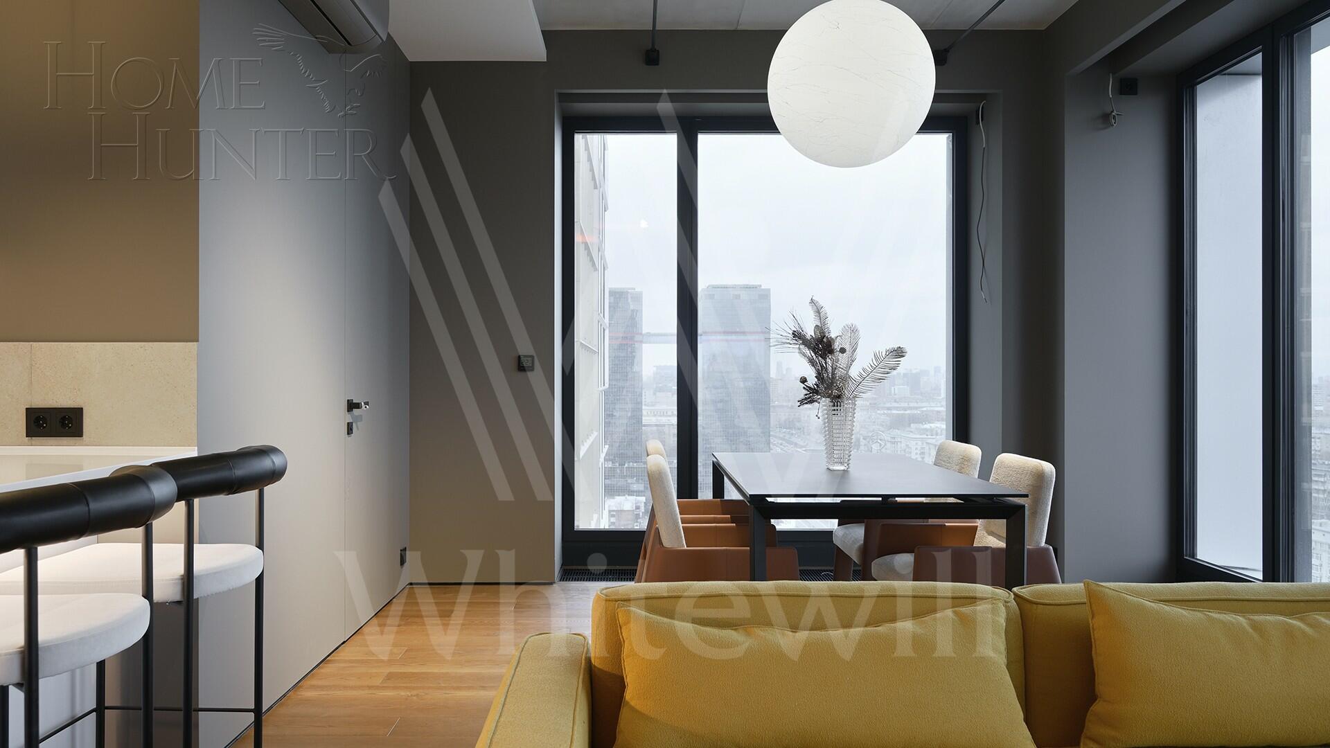 4-КОМН. КВАРТИРА С ОТДЕЛКОЙ 91 М² НА 18 ЭТАЖЕ