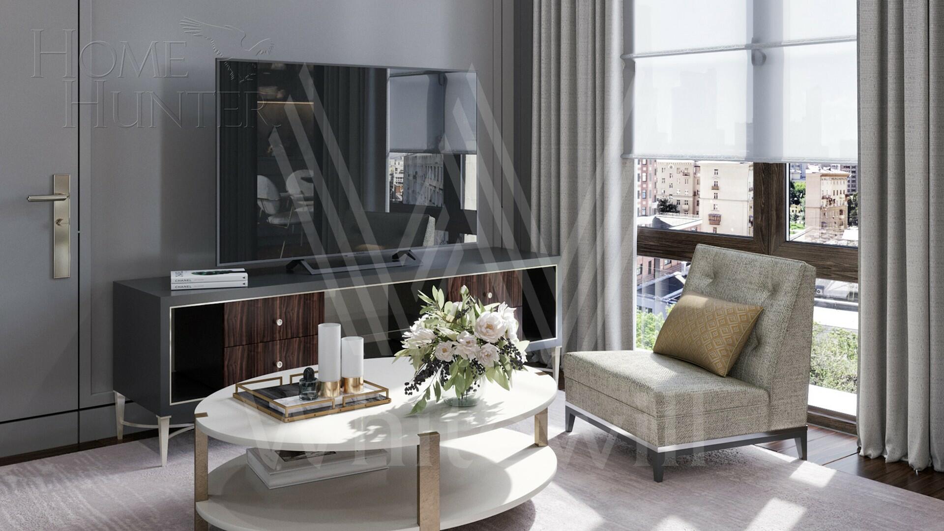 4-КОМН. КВАРТИРА С ОТДЕЛКОЙ 141.2 М² НА 39 ЭТАЖЕ