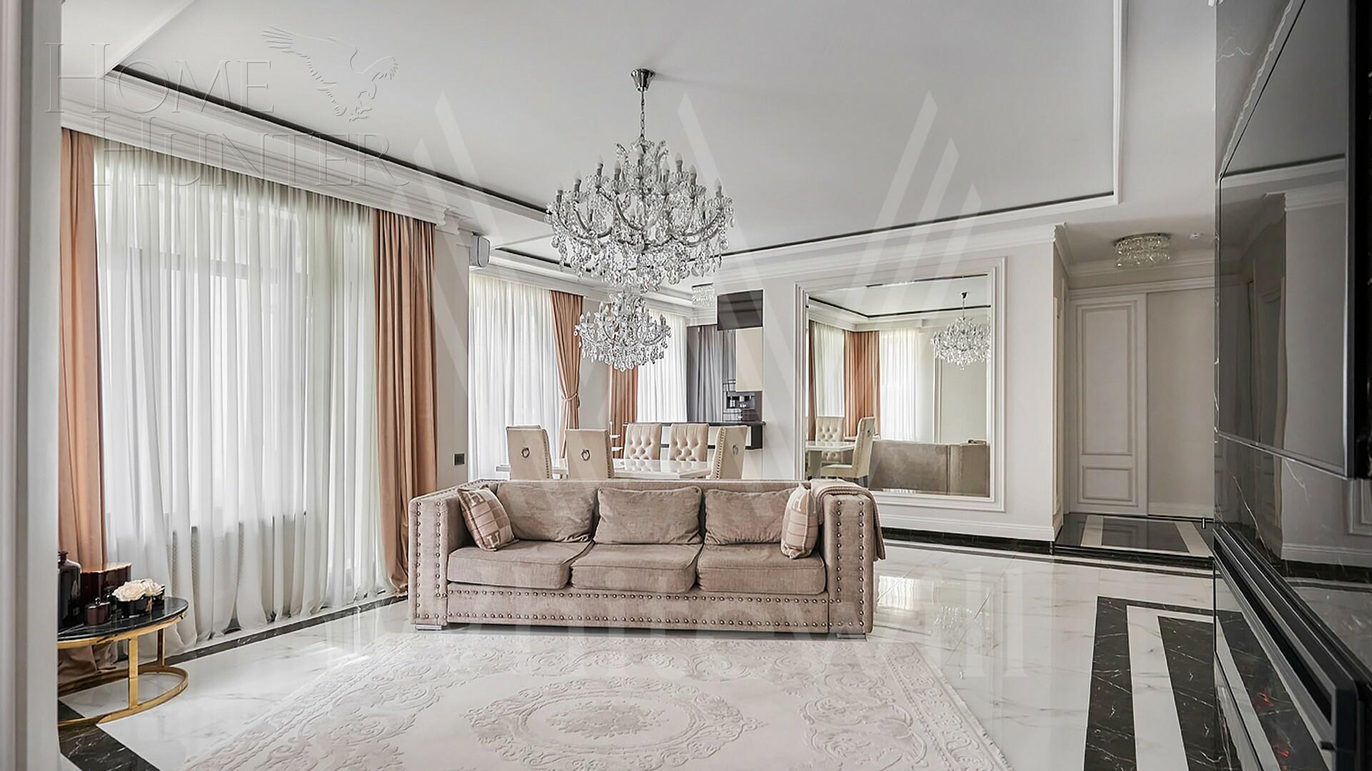 4-КОМН. КВАРТИРА С ОТДЕЛКОЙ 125 М² НА 5 ЭТАЖЕ