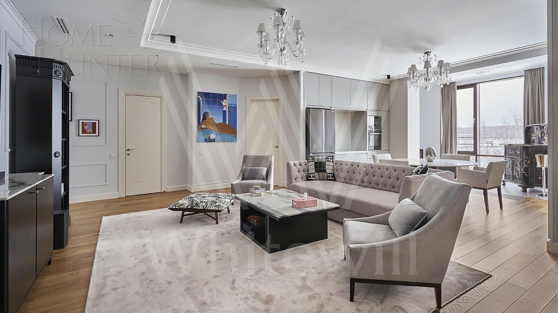 4-КОМН. КВАРТИРА С ОТДЕЛКОЙ 134 М² НА 6 ЭТАЖЕ