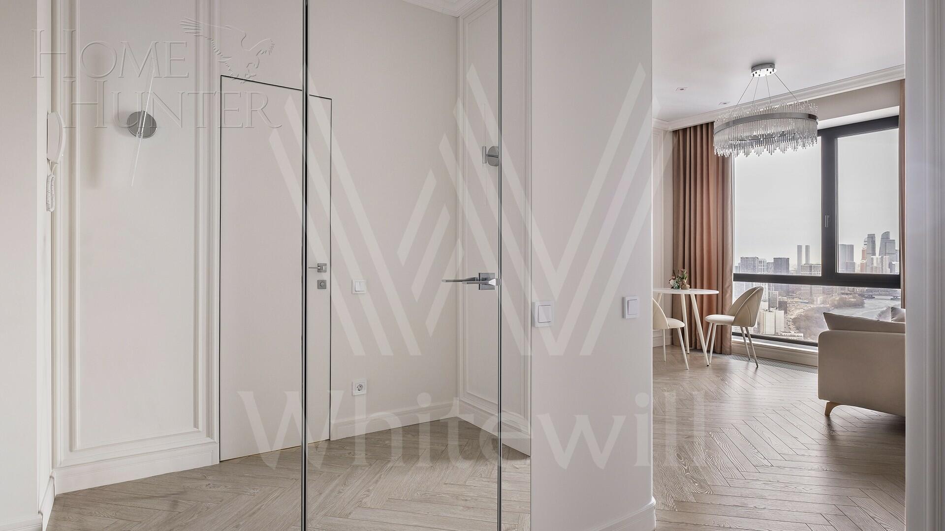 1-КОМН. КВАРТИРА С ОТДЕЛКОЙ 37.5 М² НА 39 ЭТАЖЕ