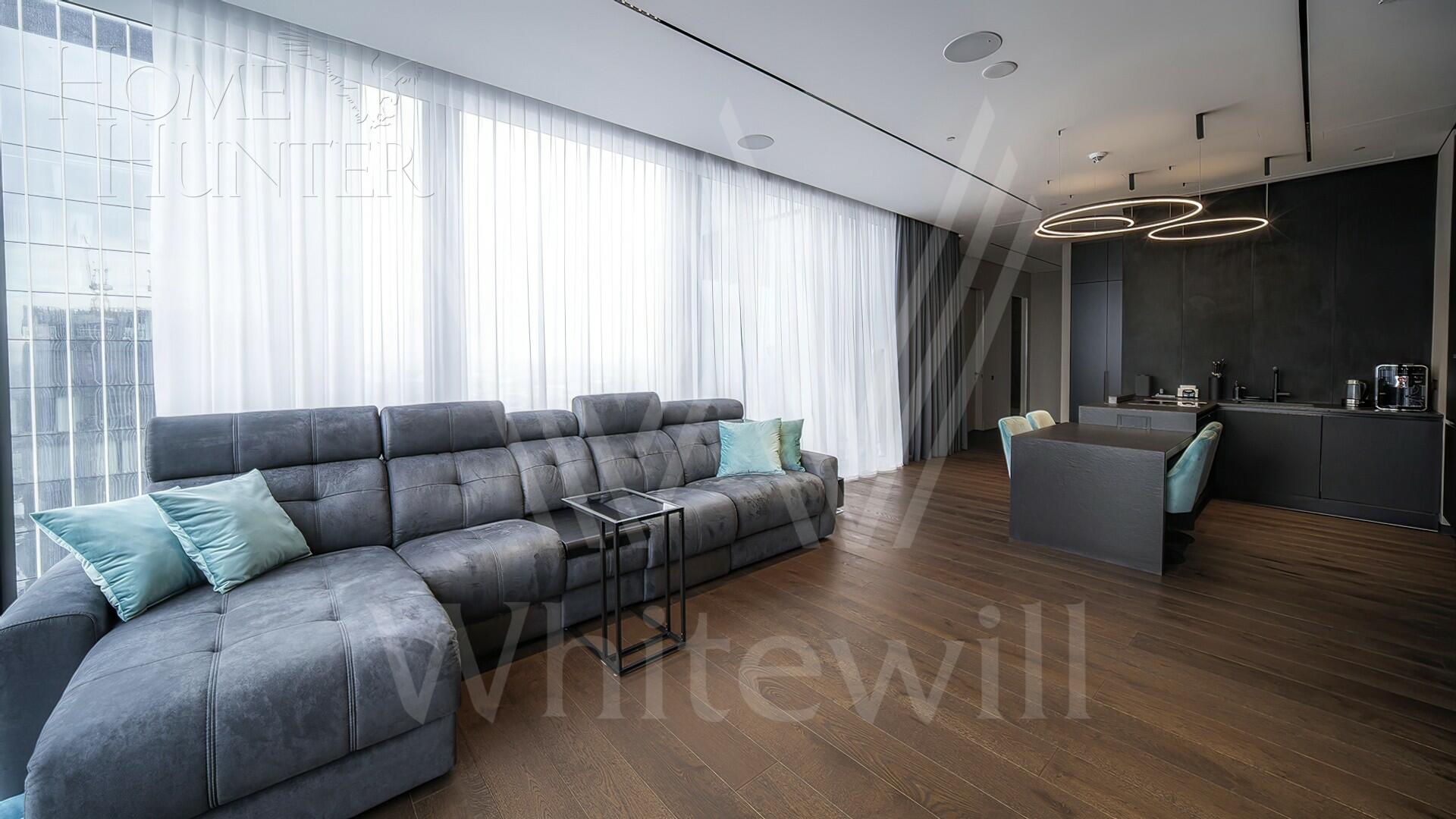 3-КОМН. АПАРТАМЕНТЫ С ОТДЕЛКОЙ 110.75 М² НА 61 ЭТАЖЕ